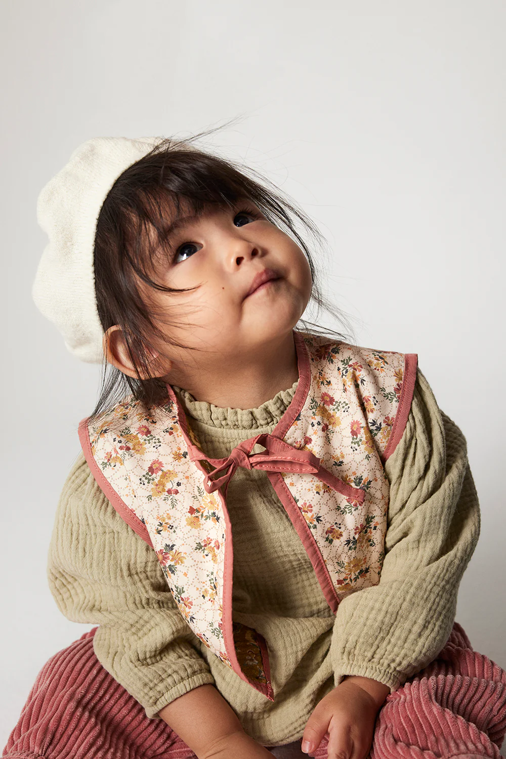 FLECKET TRICOT BABY BERET