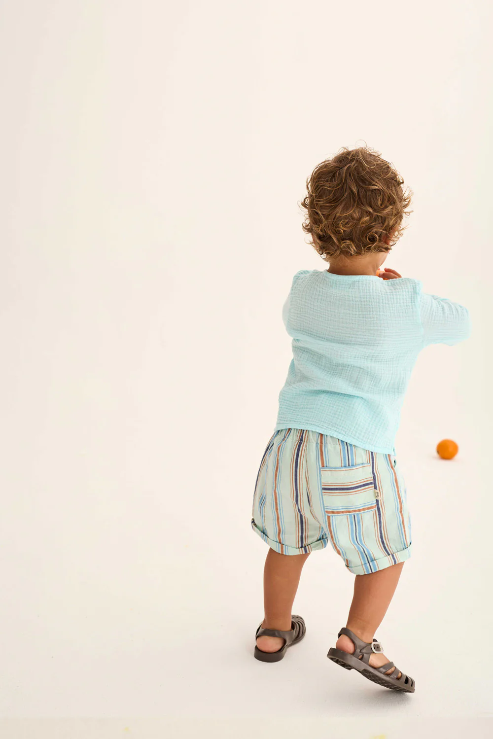 Baby Boy Look 6 - Shirt Iago + Shorts Roy - Image 3