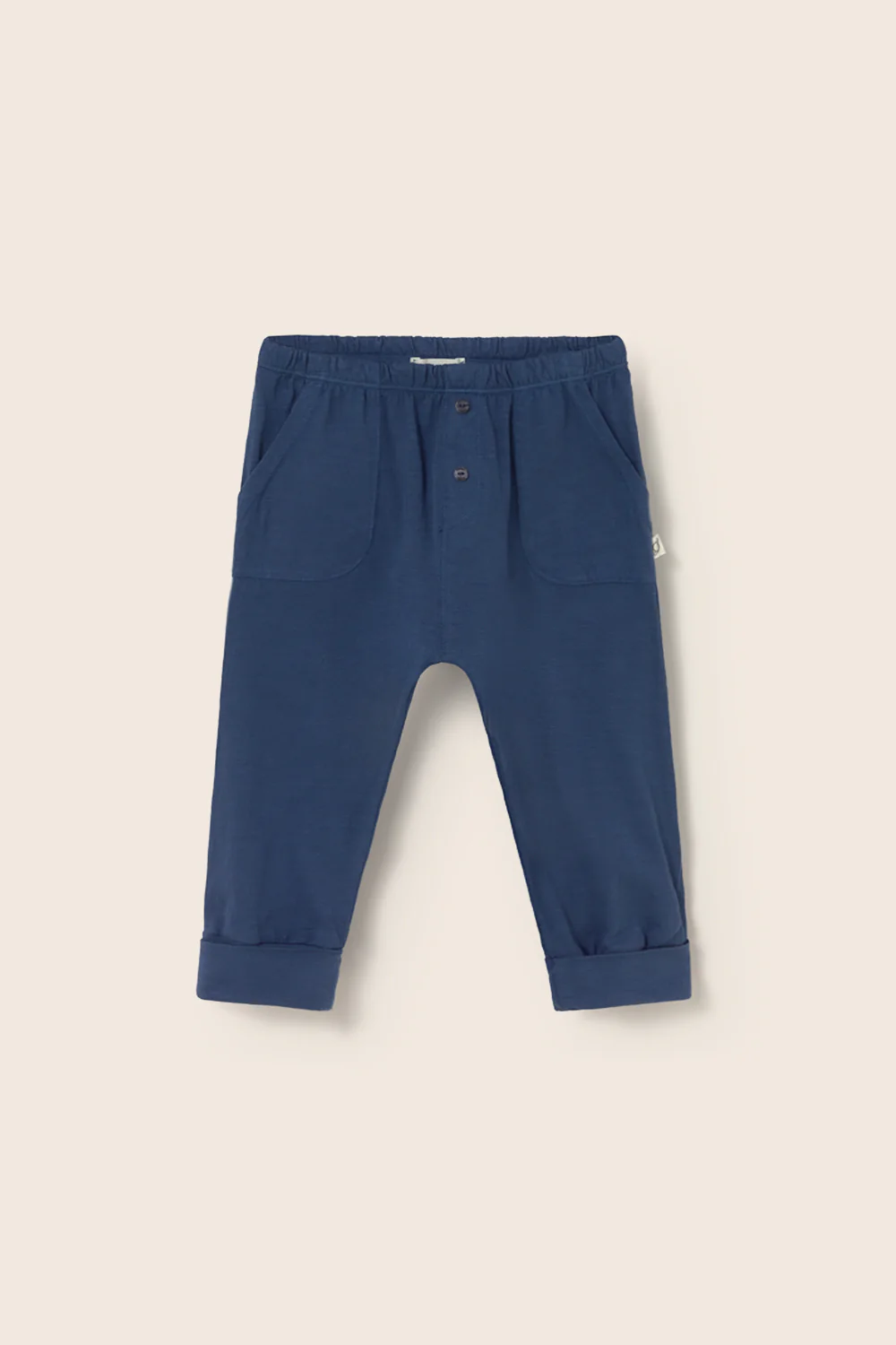 Soft Slub Cotton Baby Pants - Image 4