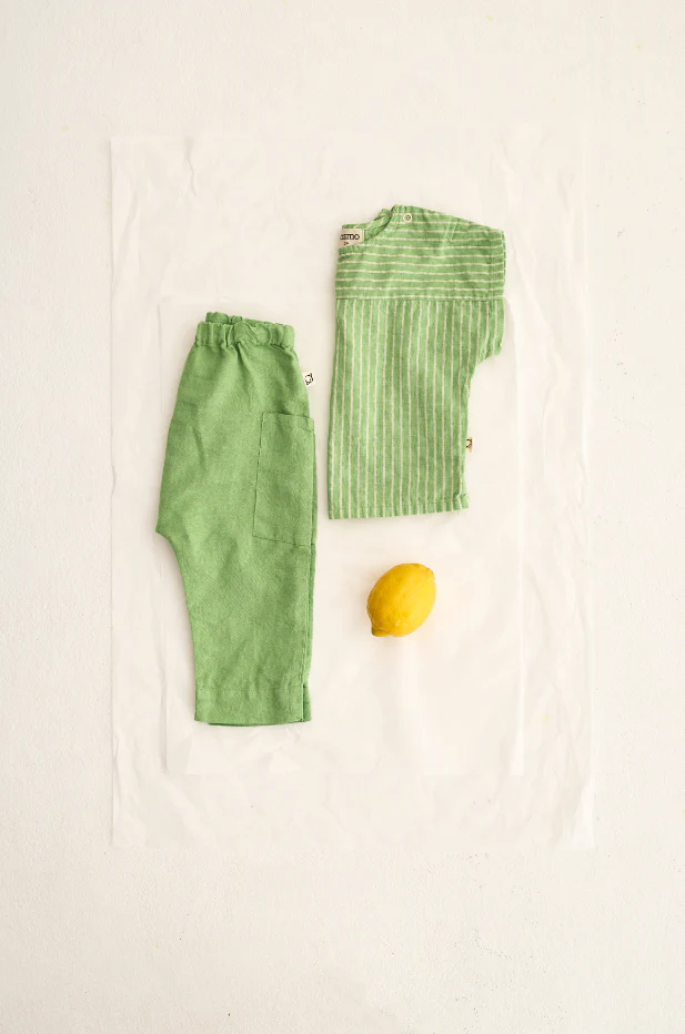 Cotton Linen Baby Pants