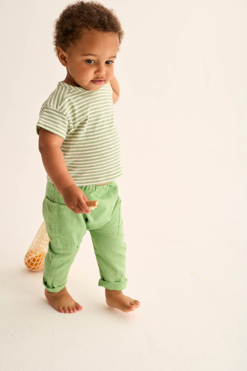 Cotton Linen Baby Pants - Image 4
