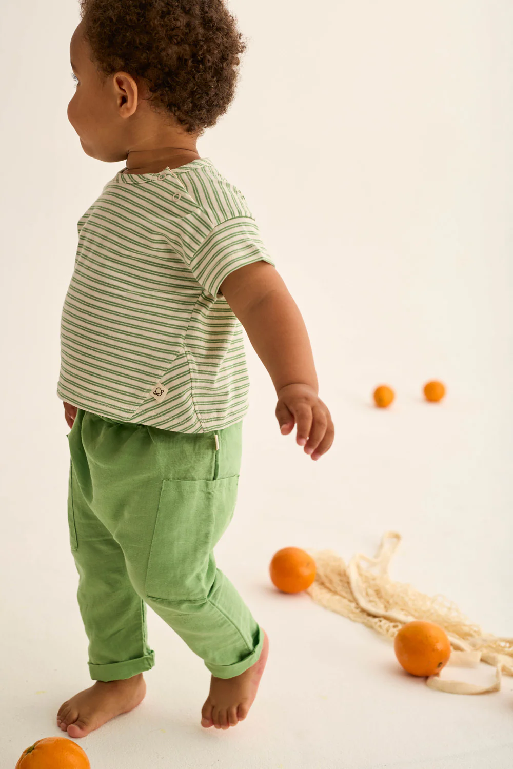 Cotton Linen Baby Pants - Image 5