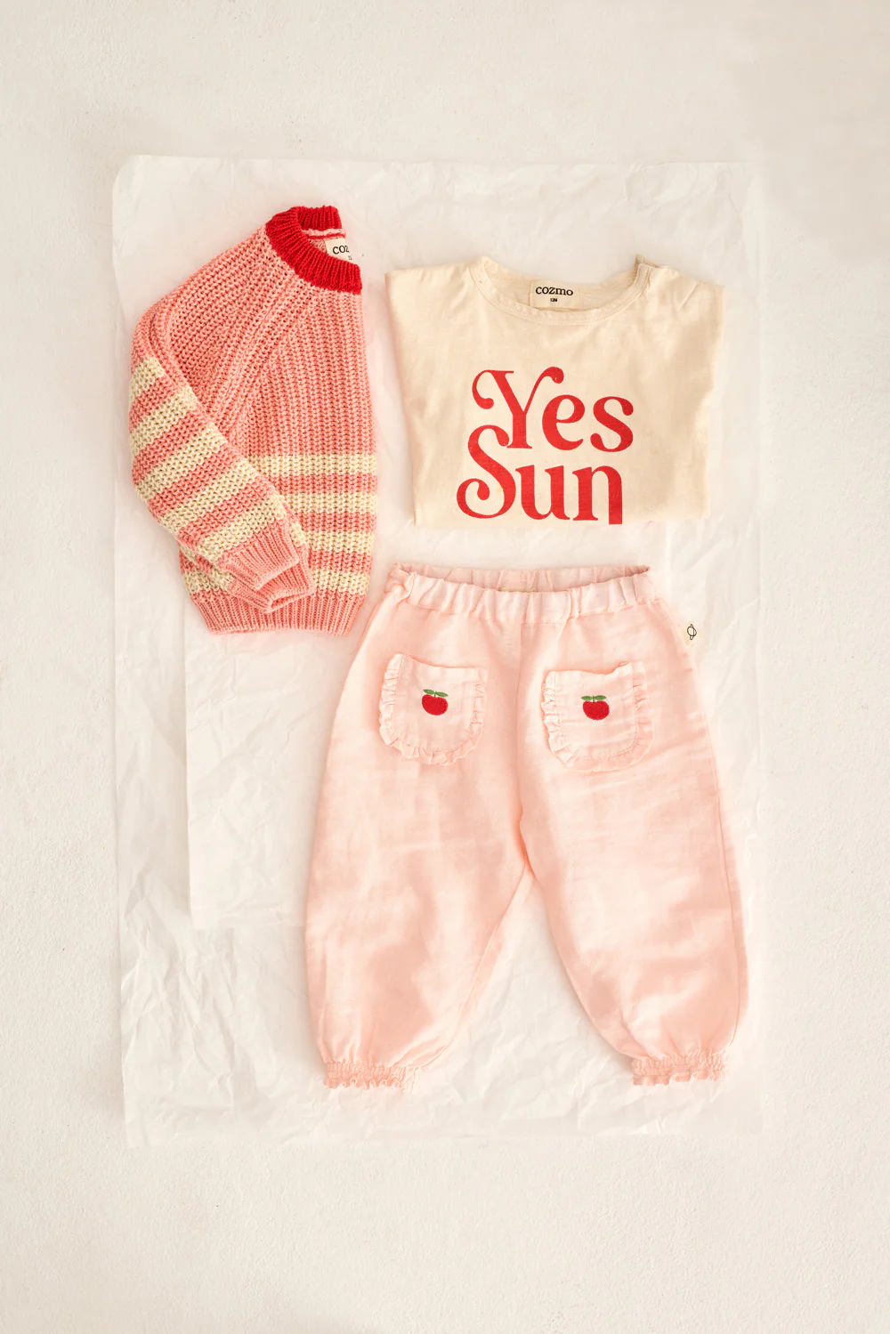 Pearled Stitch Tricot Baby Sweater - Image 6