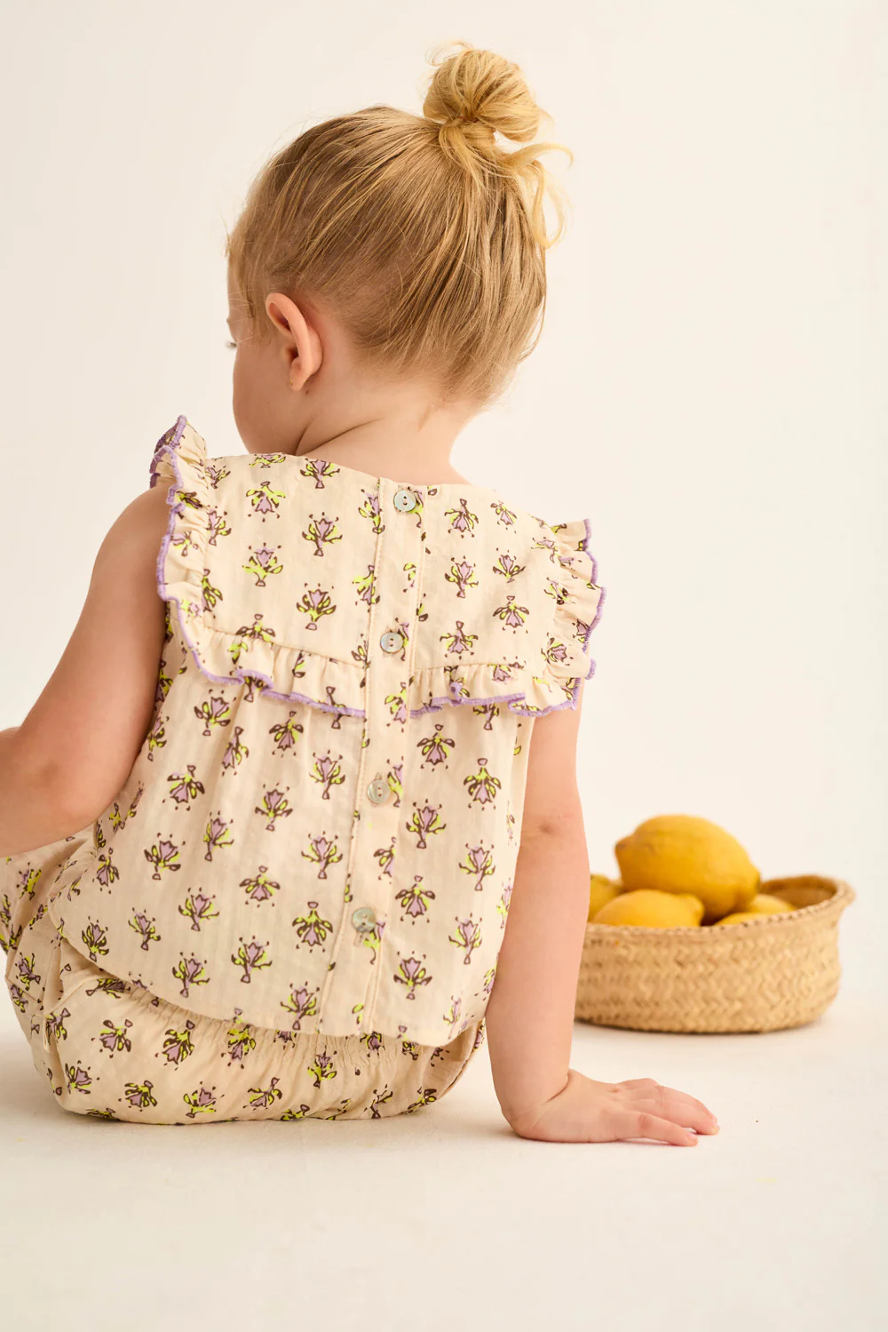 Baby Girl Look 2 - Blouse Ari + Pants Lina - Image 3