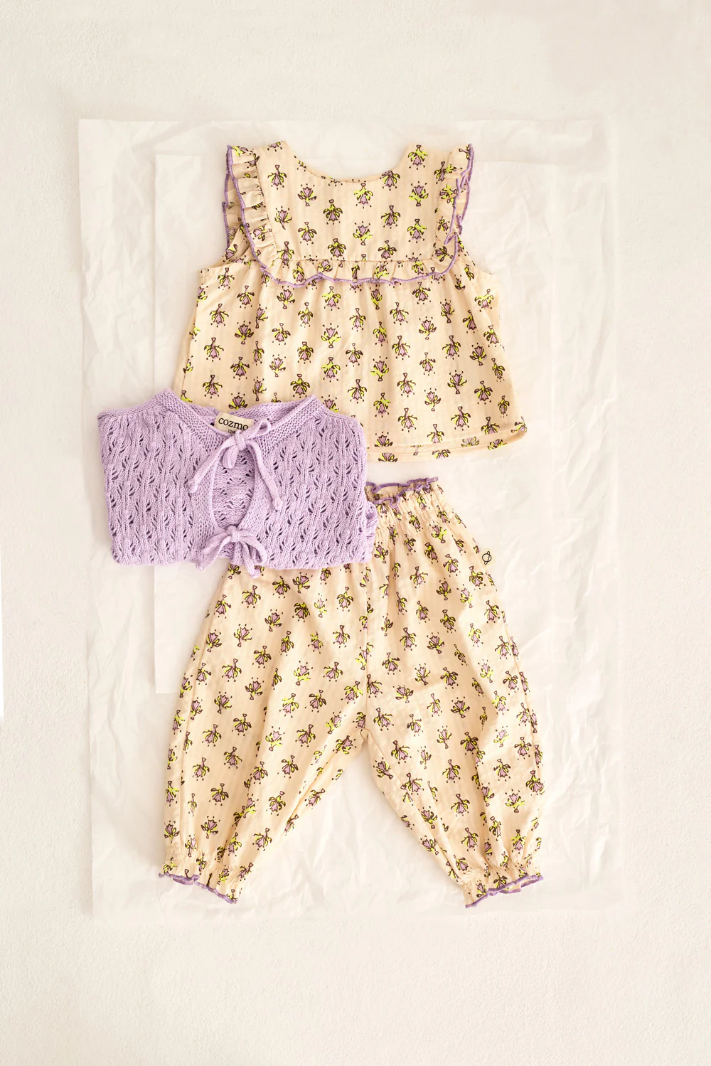 Indiana Flower Print Baby Pants - Image 8