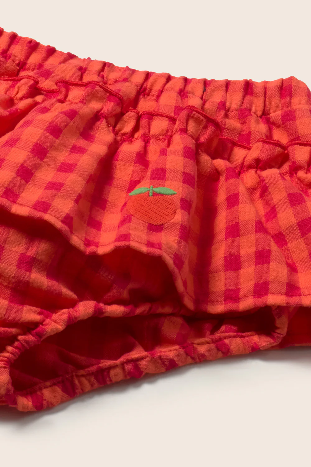 Gingham Cotton Baby Bloomers - Image 3