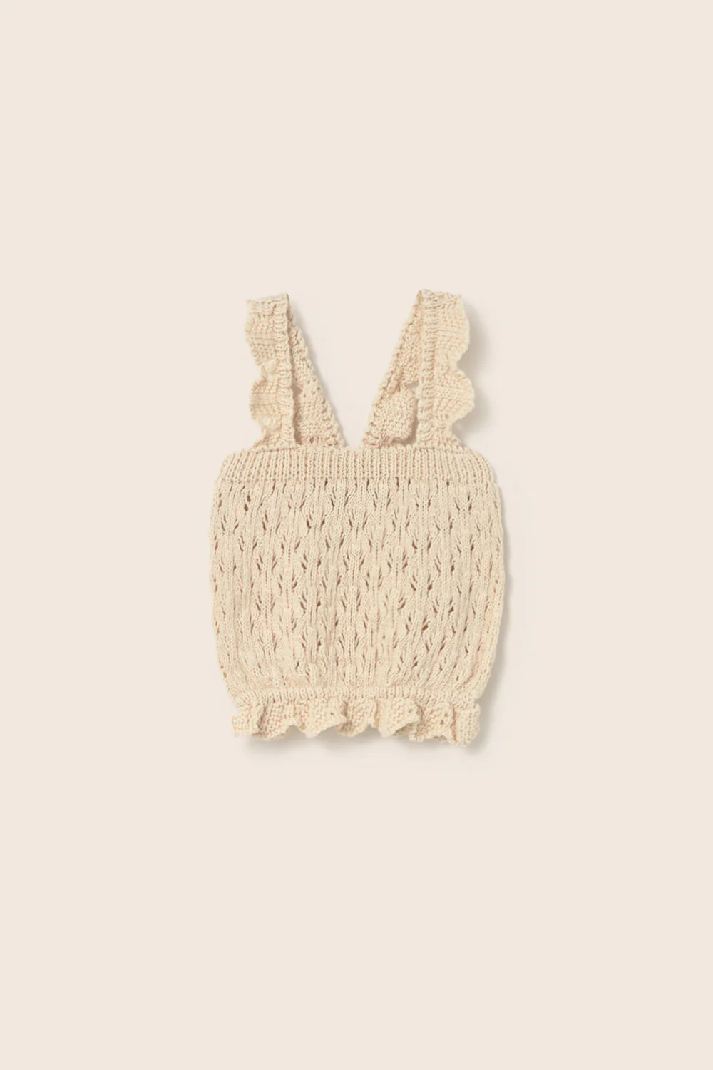 Openwork Tricot Baby Top - Image 2