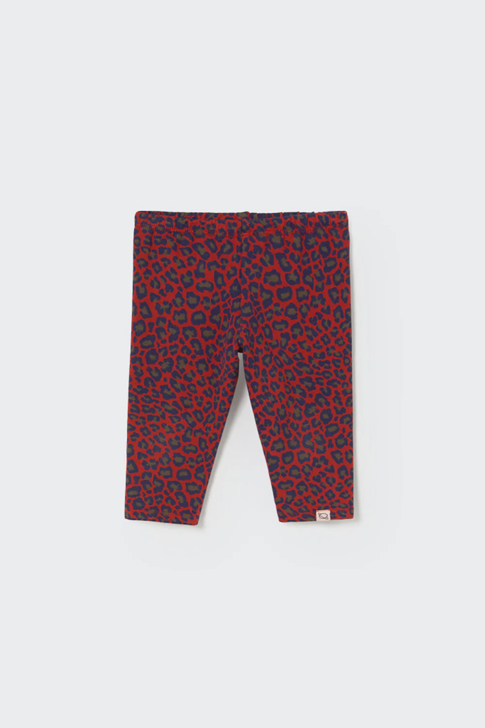 Organic Cotton Animal Print Fleece Baby Leggings - Image 3