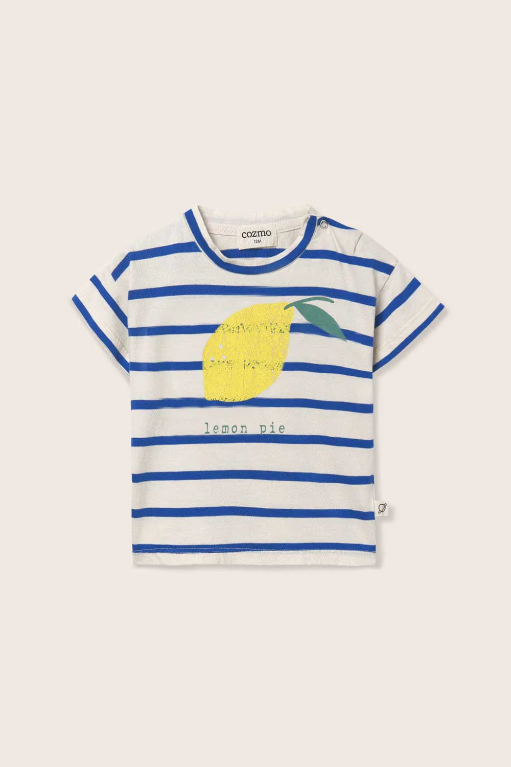 Striped Jersey Cotton Print Baby T-Shirt
