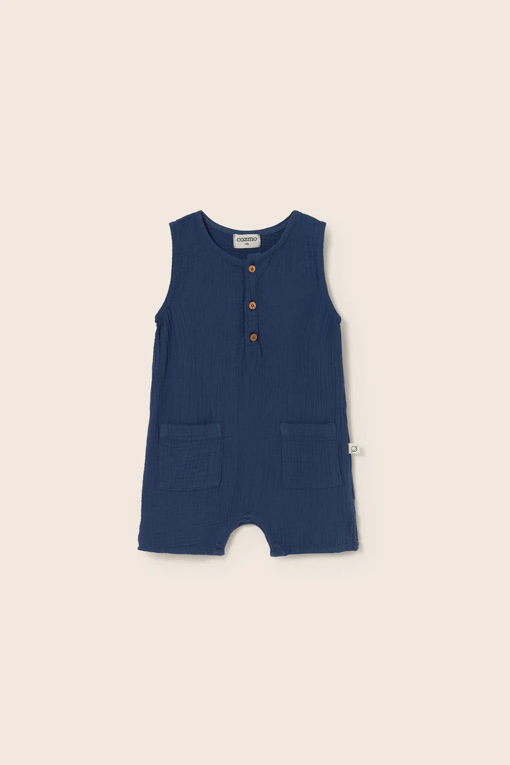 Soft Gauze Cotton Baby Jumpsuit - Image 5