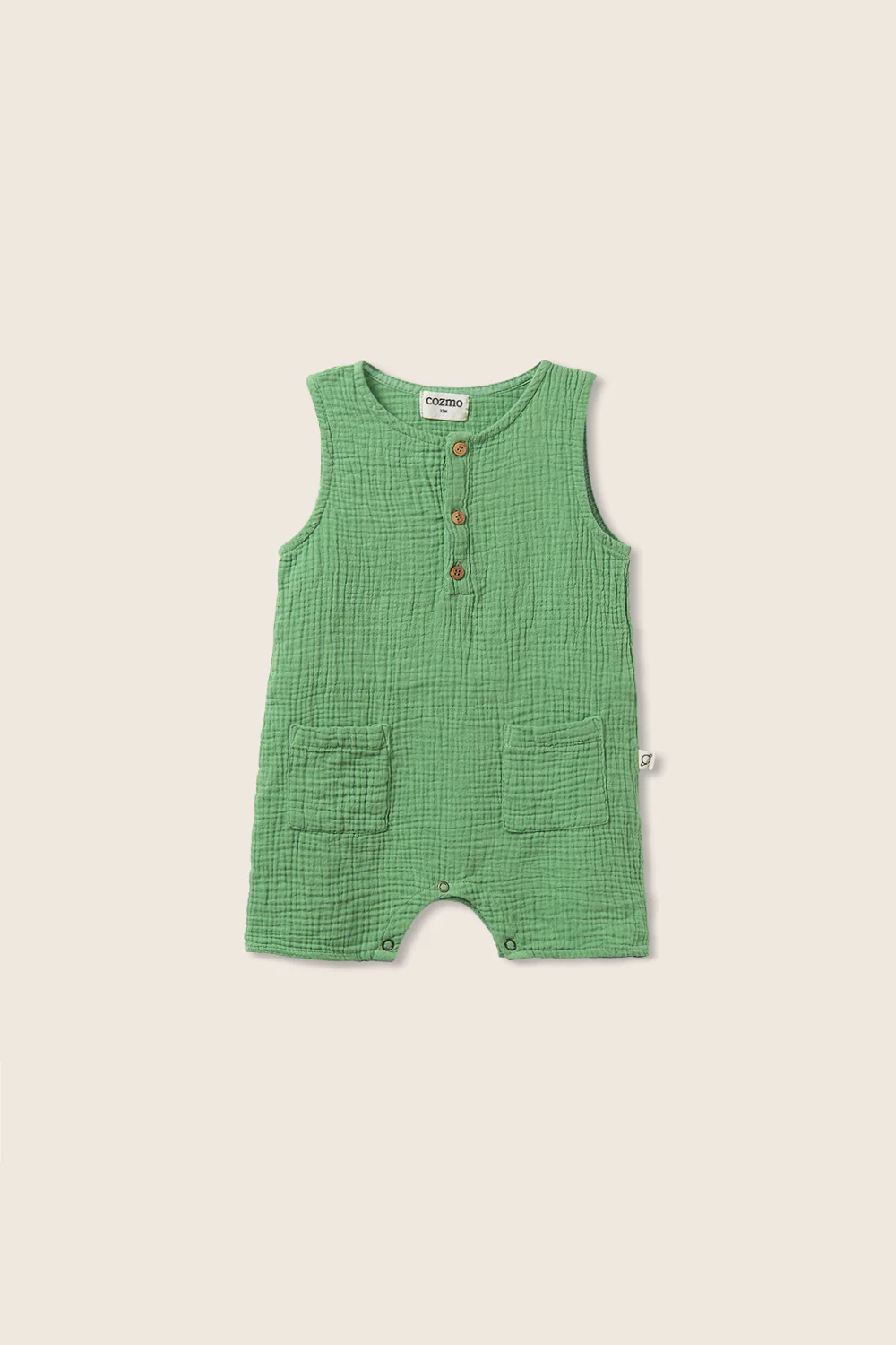 Soft Gauze Cotton Baby Jumpsuit - Image 8