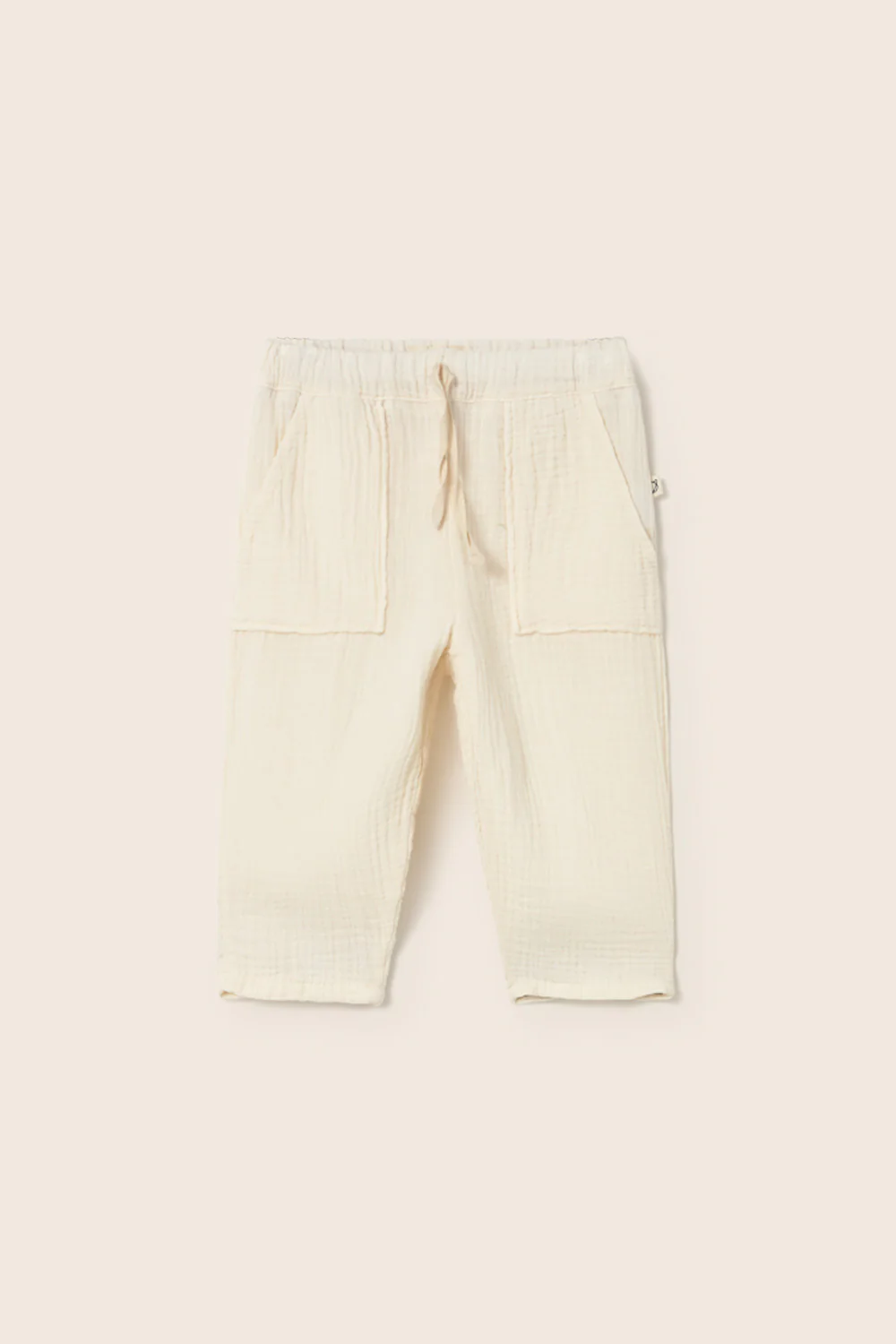 Soft Gauze Cotton Baby Pants - Image 2