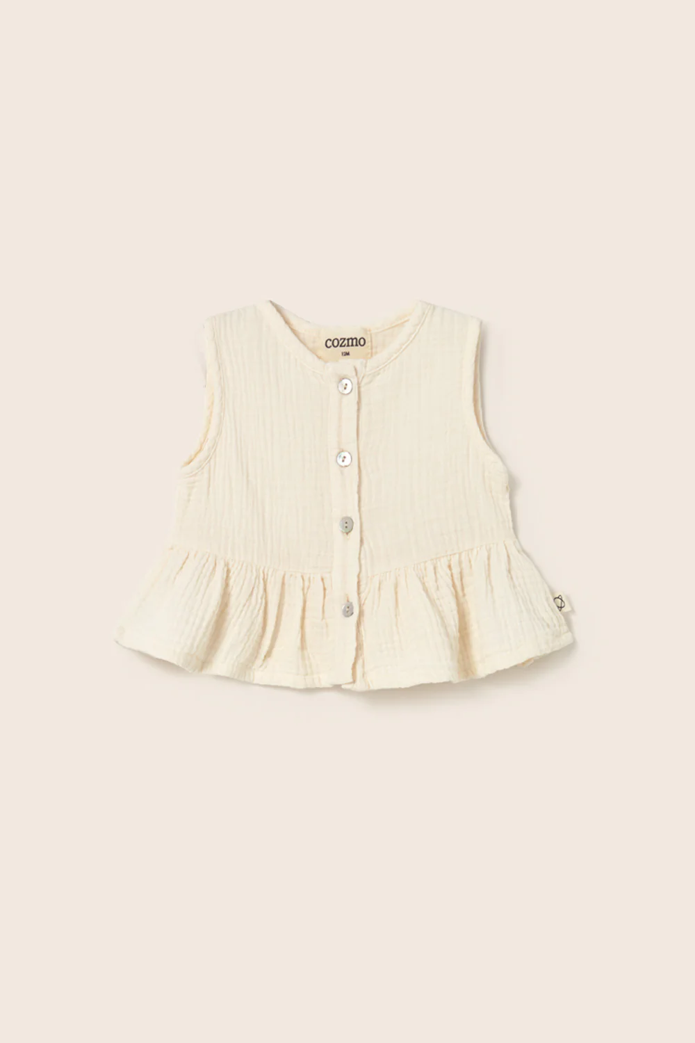 Soft Gauze Cotton Baby Top - Image 4