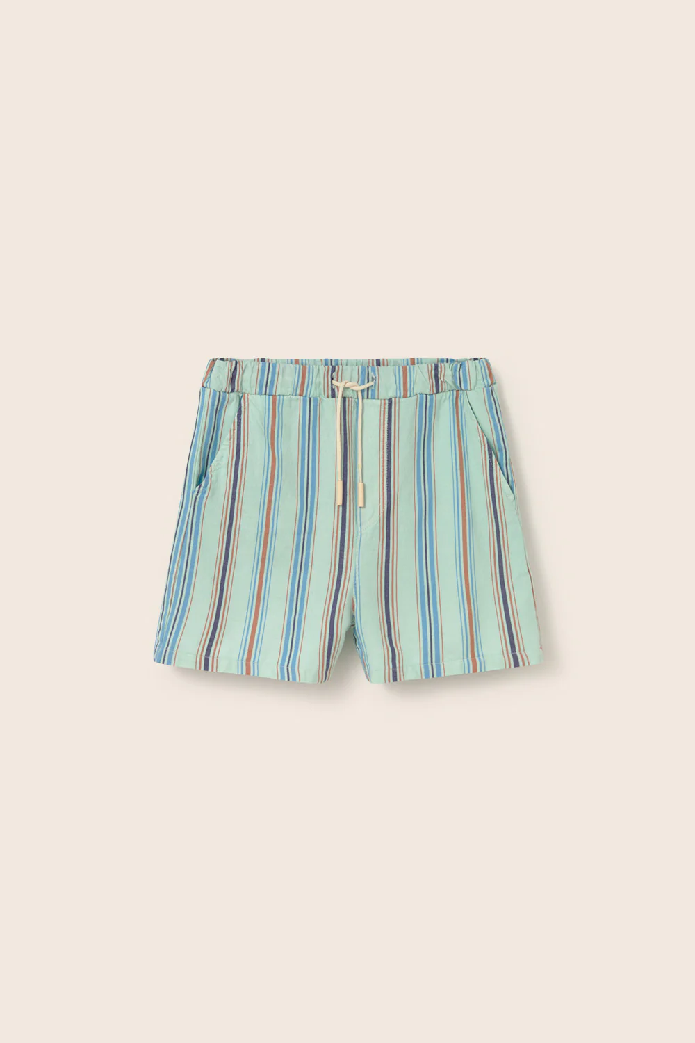 Striped Cotton Bermuda Shorts - Image 5