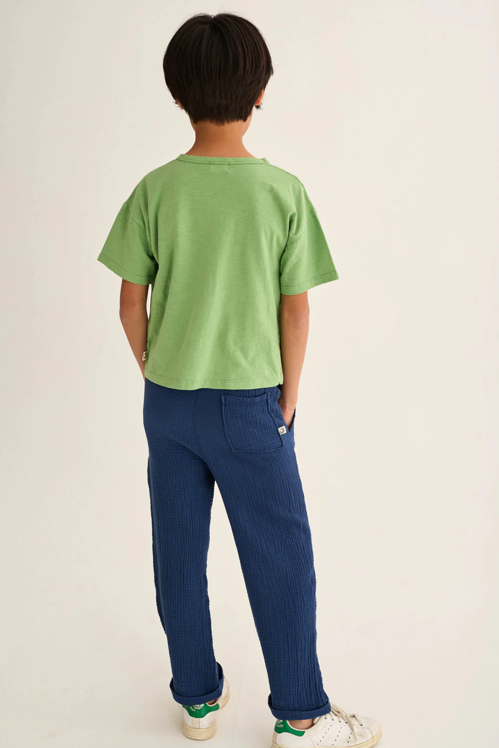 Soft Slub Cotton Print T-Shirt Lemon Pie - Image 10