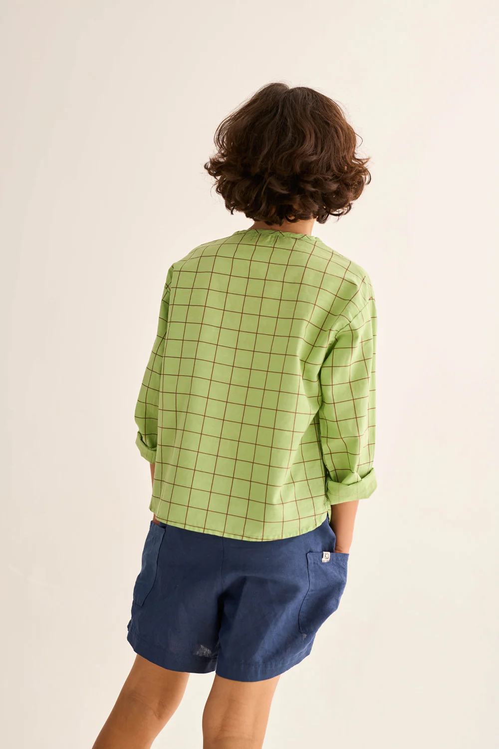 Cotton Linen Bermuda Shorts - Image 3