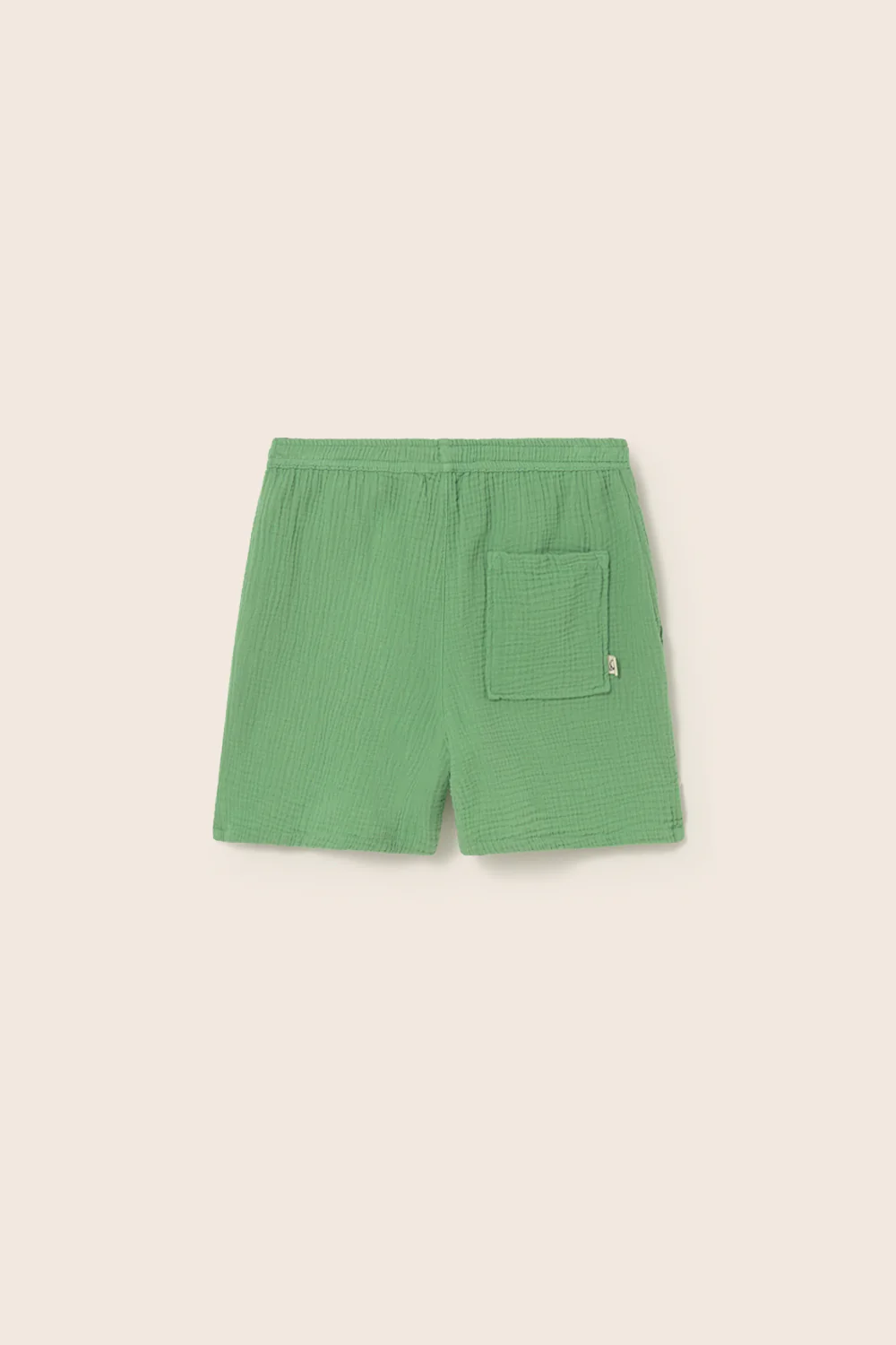 Soft Gauze Cotton Bermuda Shorts - Image 3