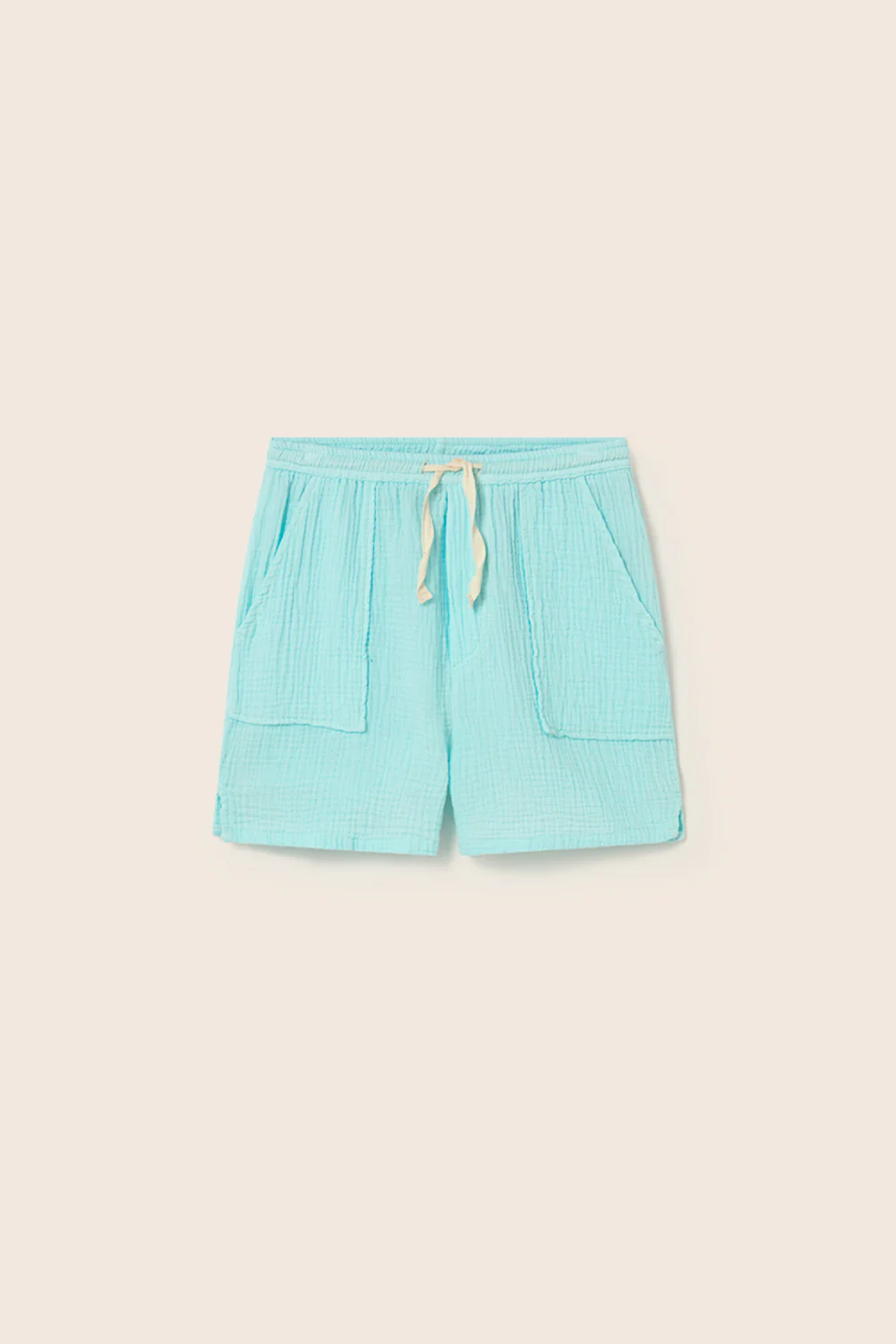 Soft Gauze Cotton Bermuda Shorts - Image 10