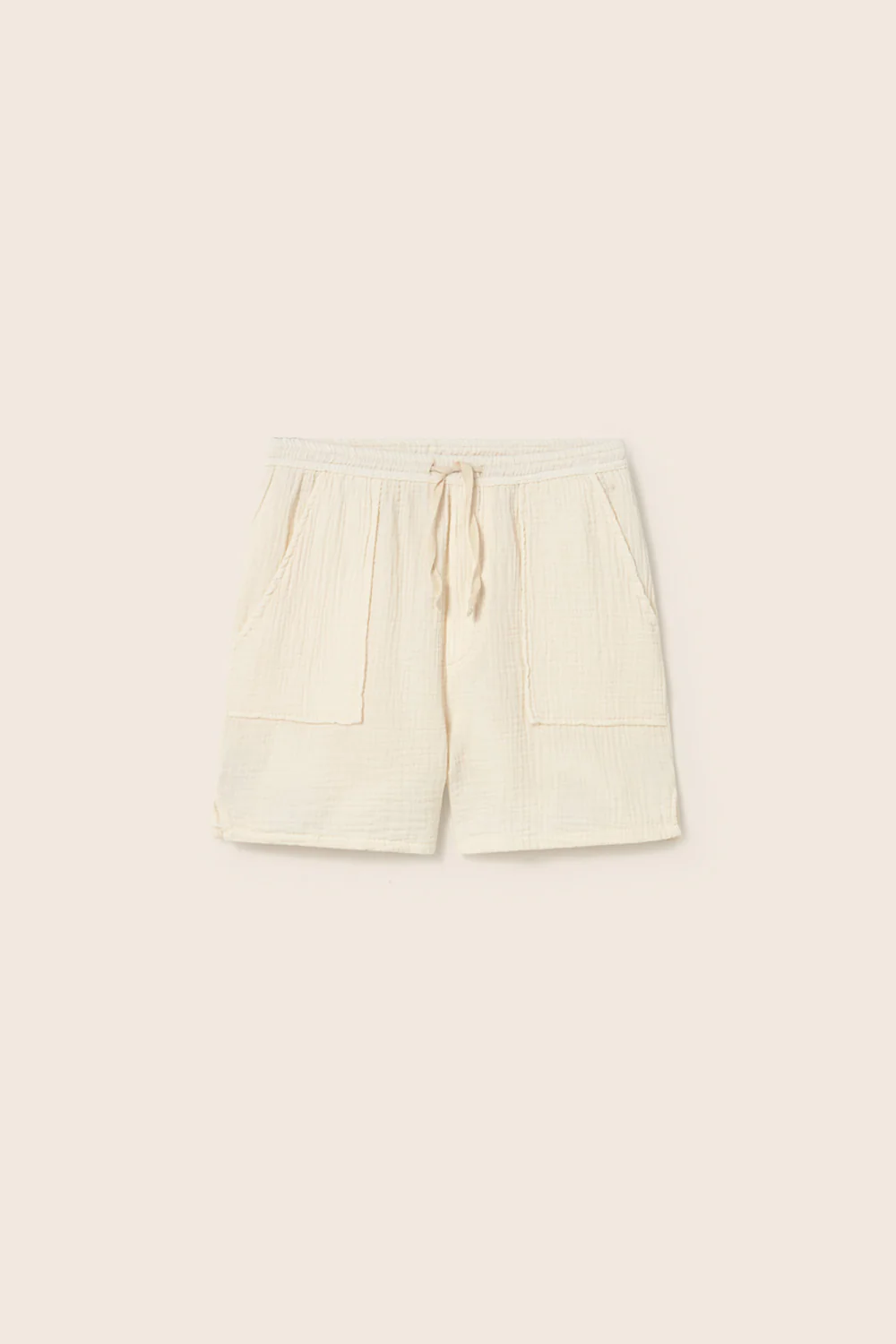 Soft Gauze Cotton Bermuda Shorts - Image 9