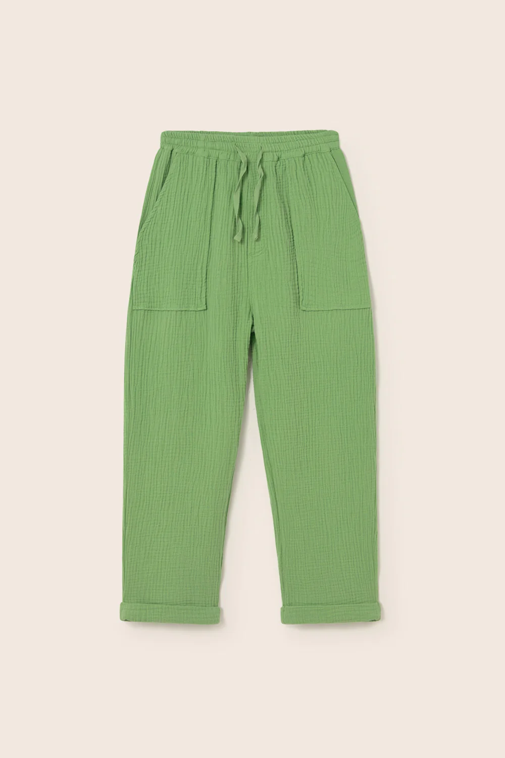 Soft Gauze Cotton Pants - Image 8