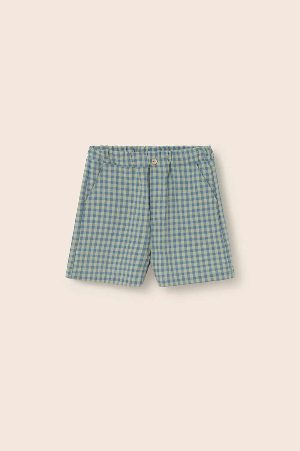 Gingham Cotton Bermuda Shorts - Image 2