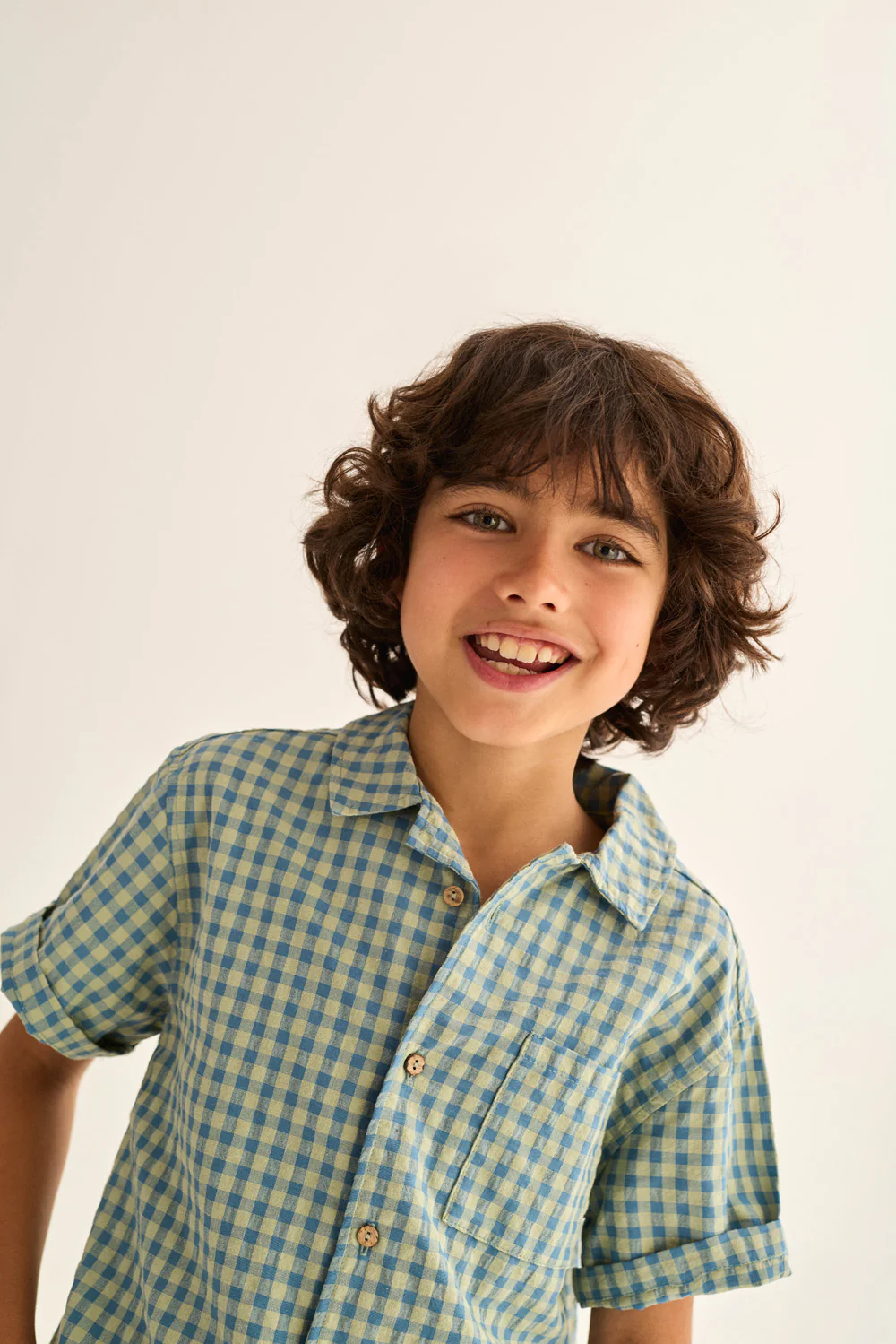 Gingham Cotton Shirt - Image 4