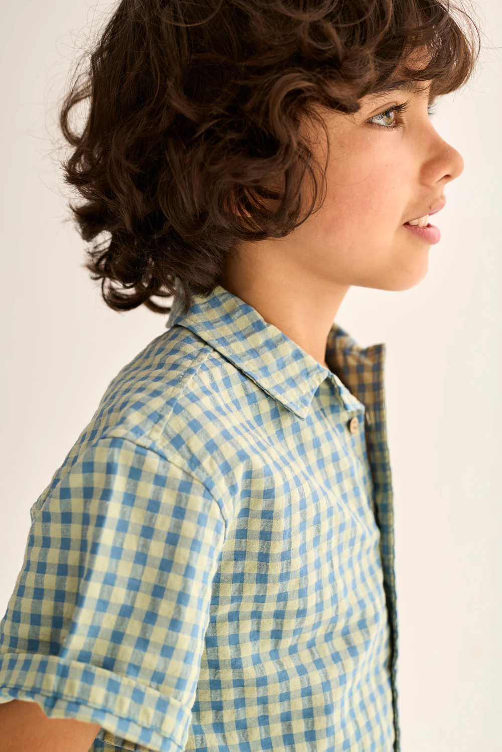 Gingham Cotton Shirt - Image 5