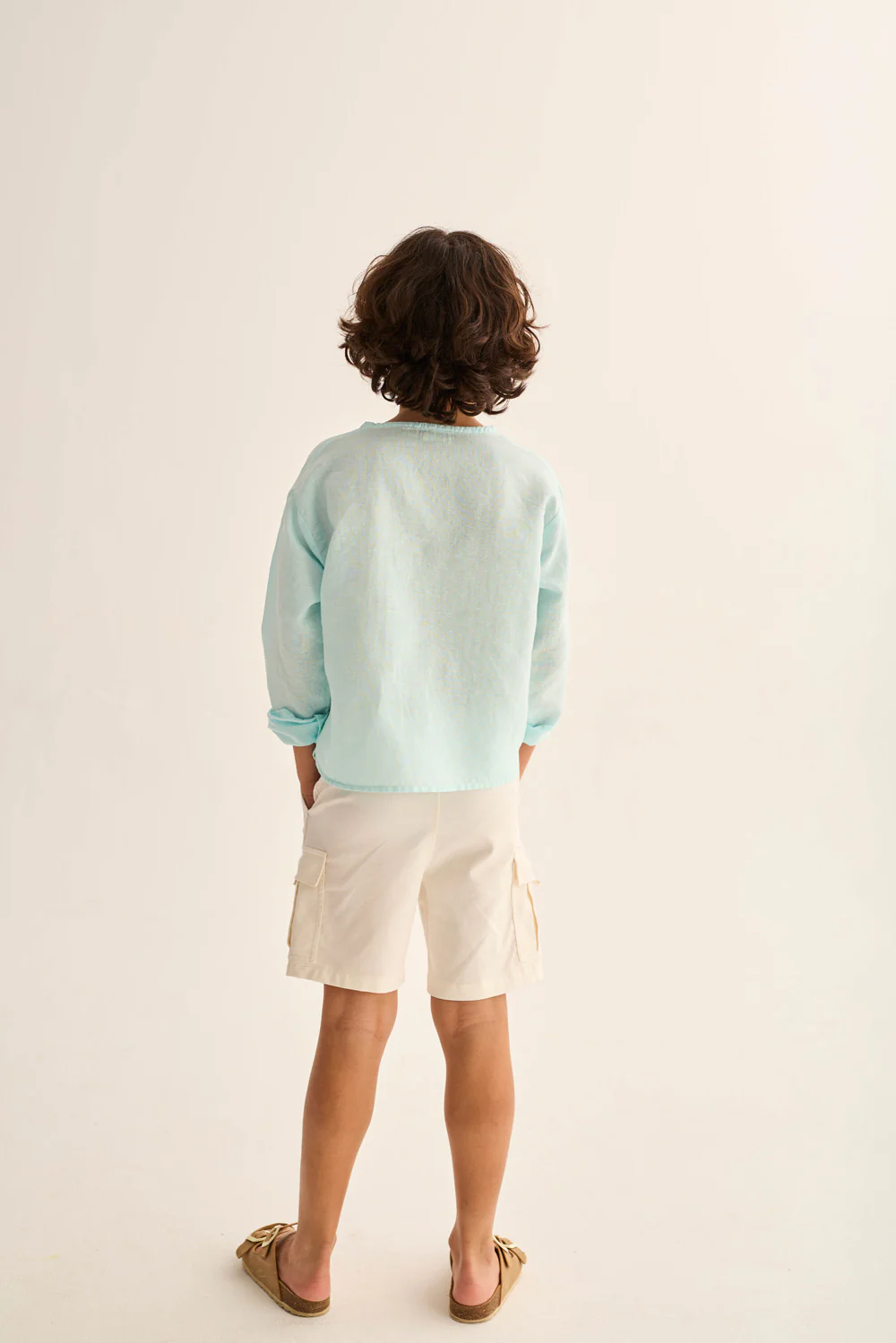 Cotton Linen Long Sleeves Shirt - Image 7