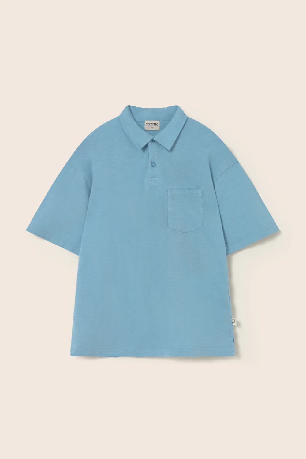 Soft Slub Cotton Polo T-Shirt - Image 2