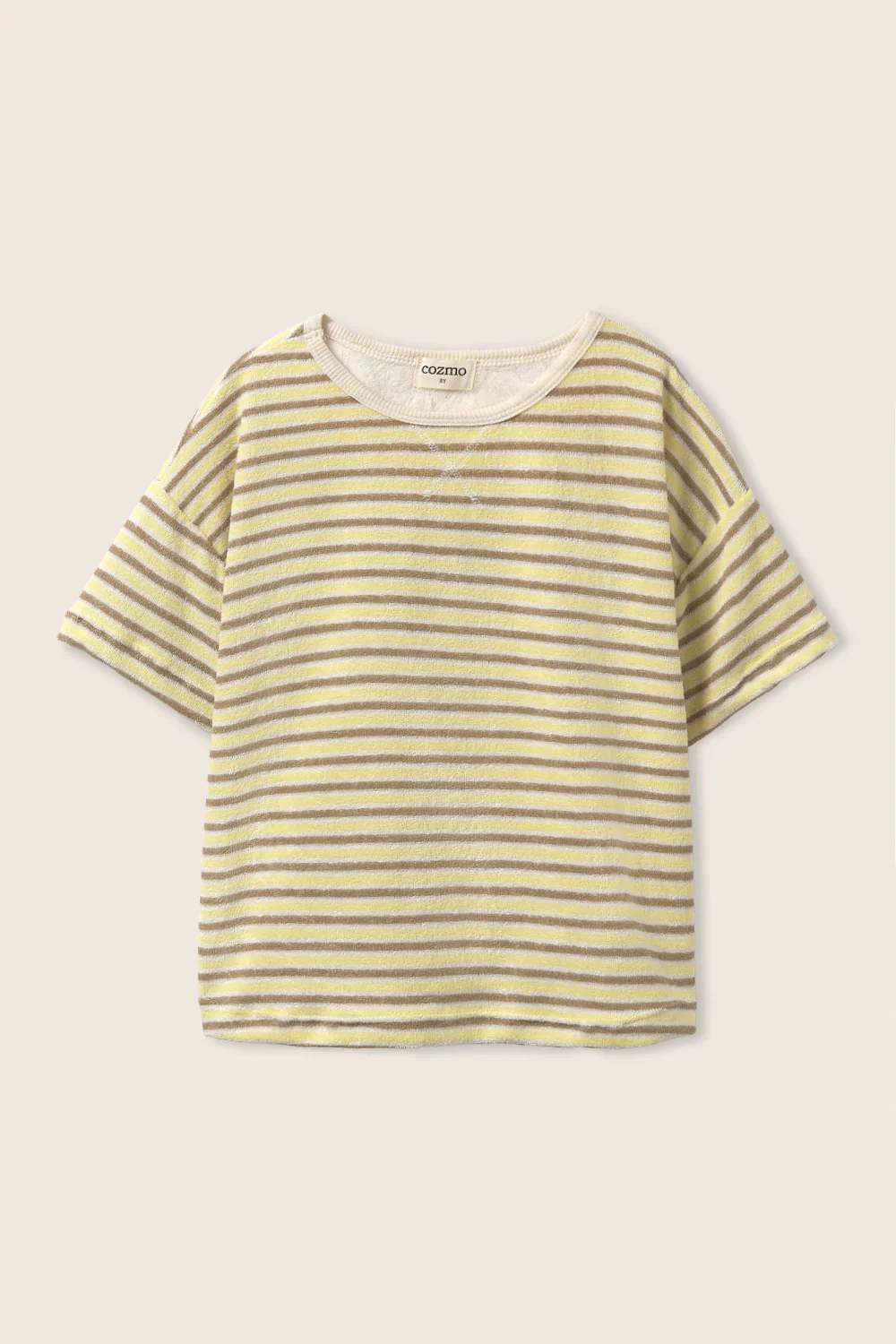 Striped Terry Cloth T-Shirt - Image 5
