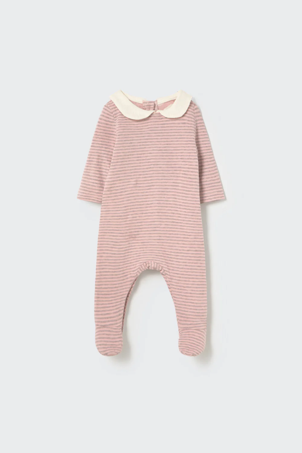 Double Faced Jersey Newborn Jumpsuit - Milas