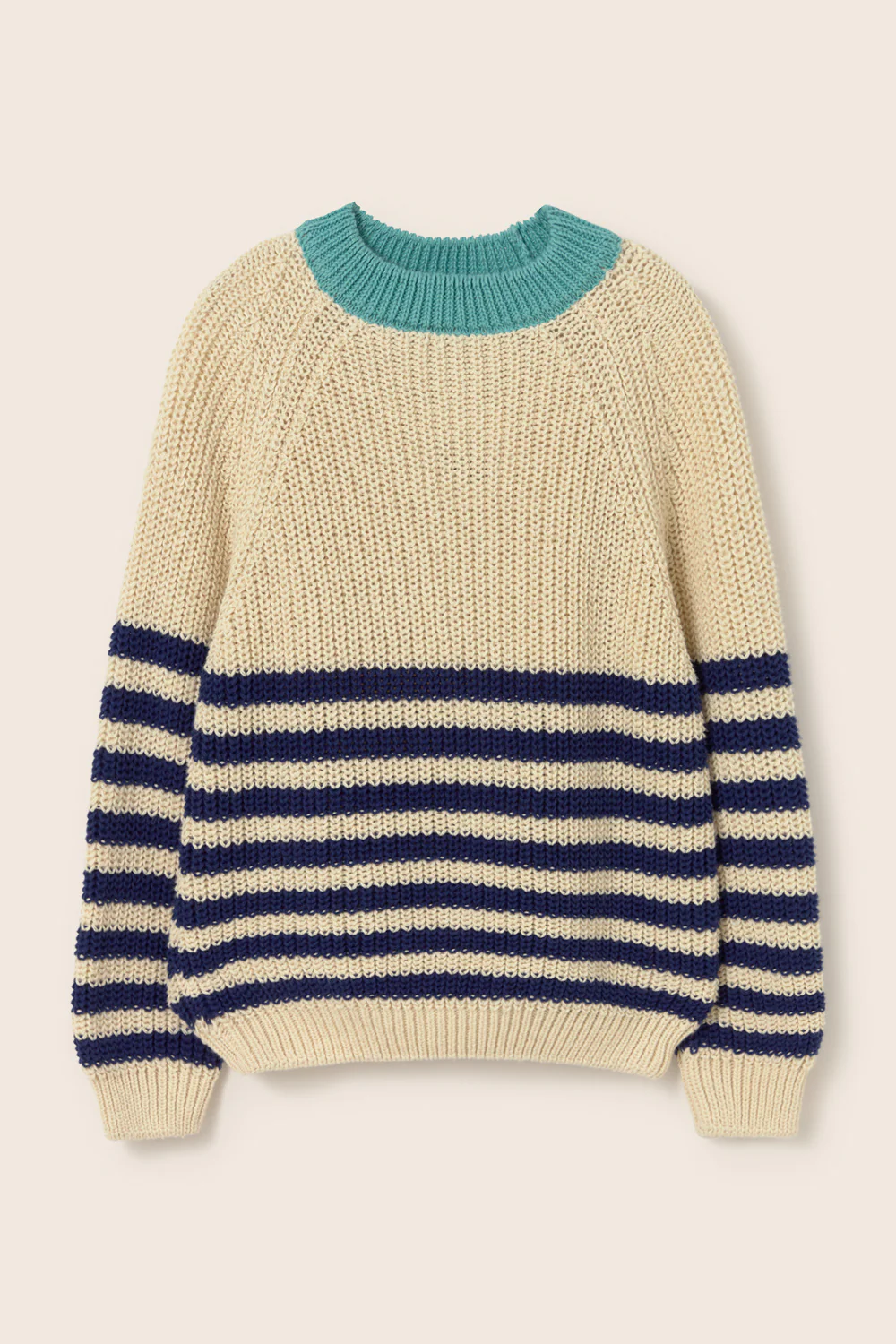 Pearled Stitch Tricot Sweater - Image 2