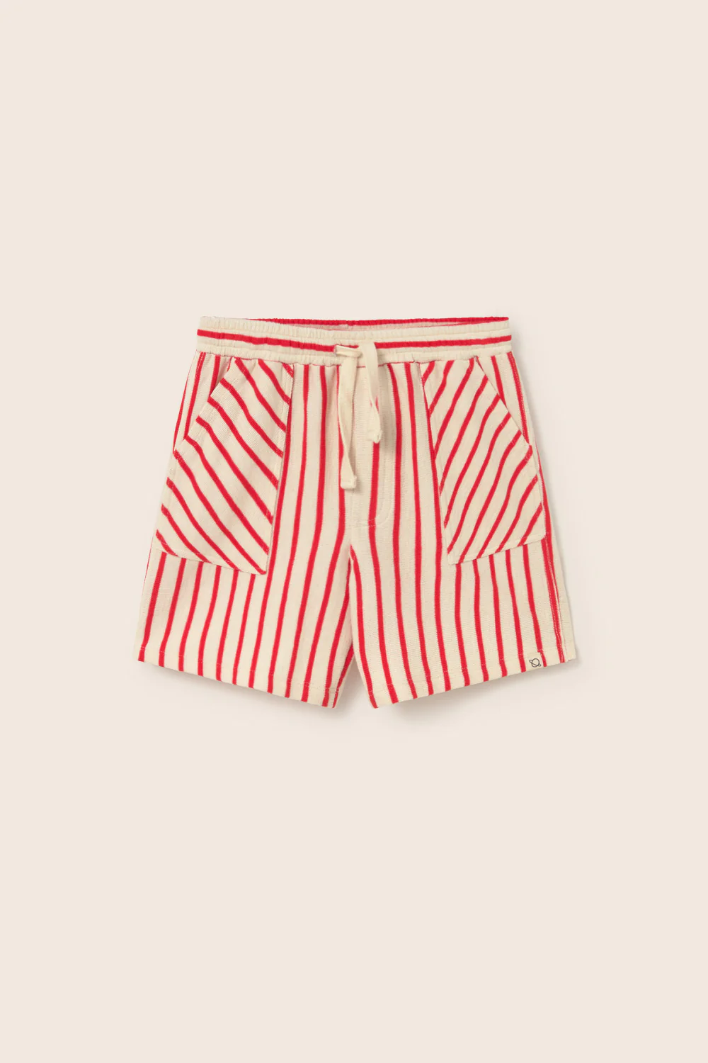 Double-Faced Striped Cotton Bermuda Shorts - Image 4