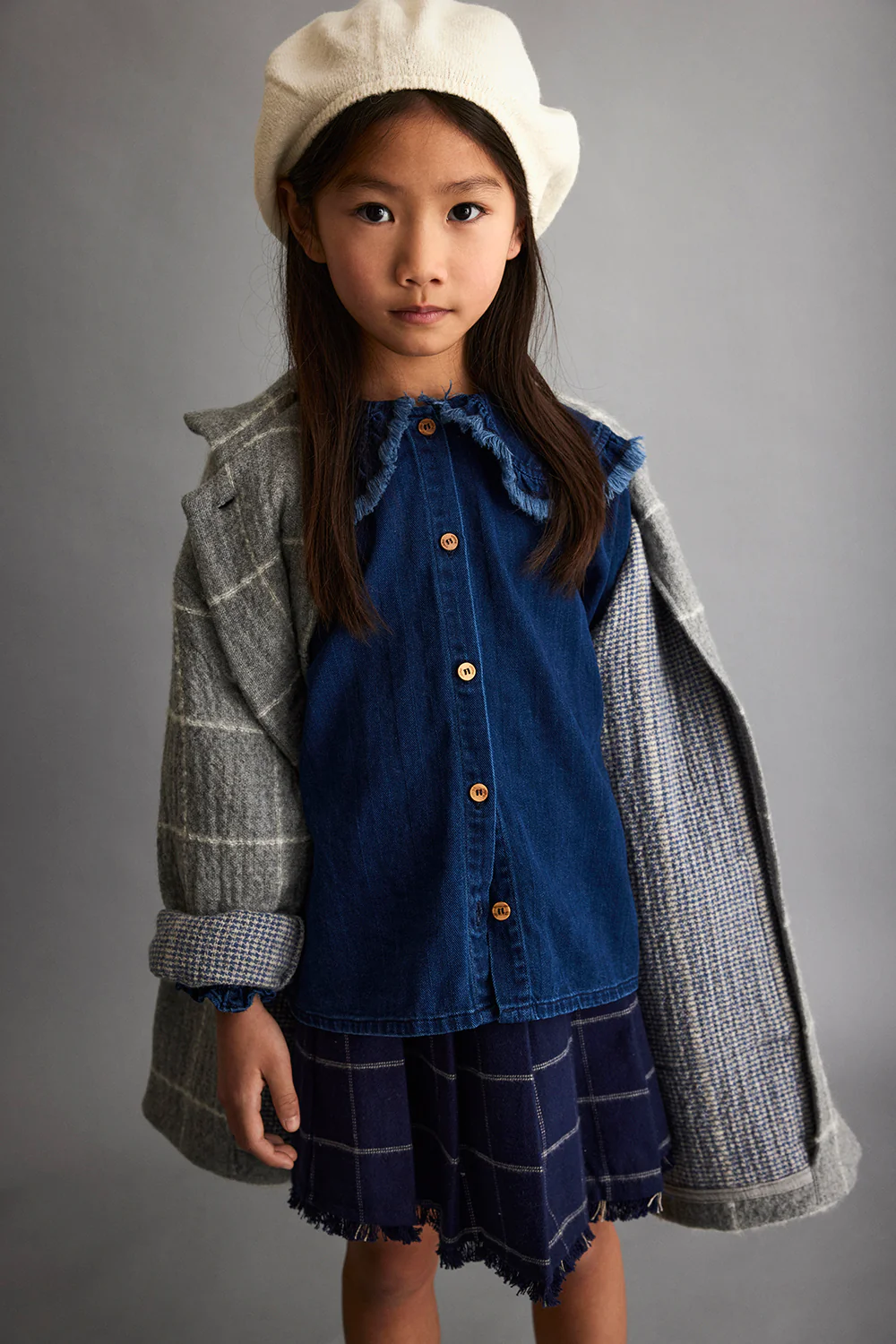 FLECKED TRICOT BERET - Image 9