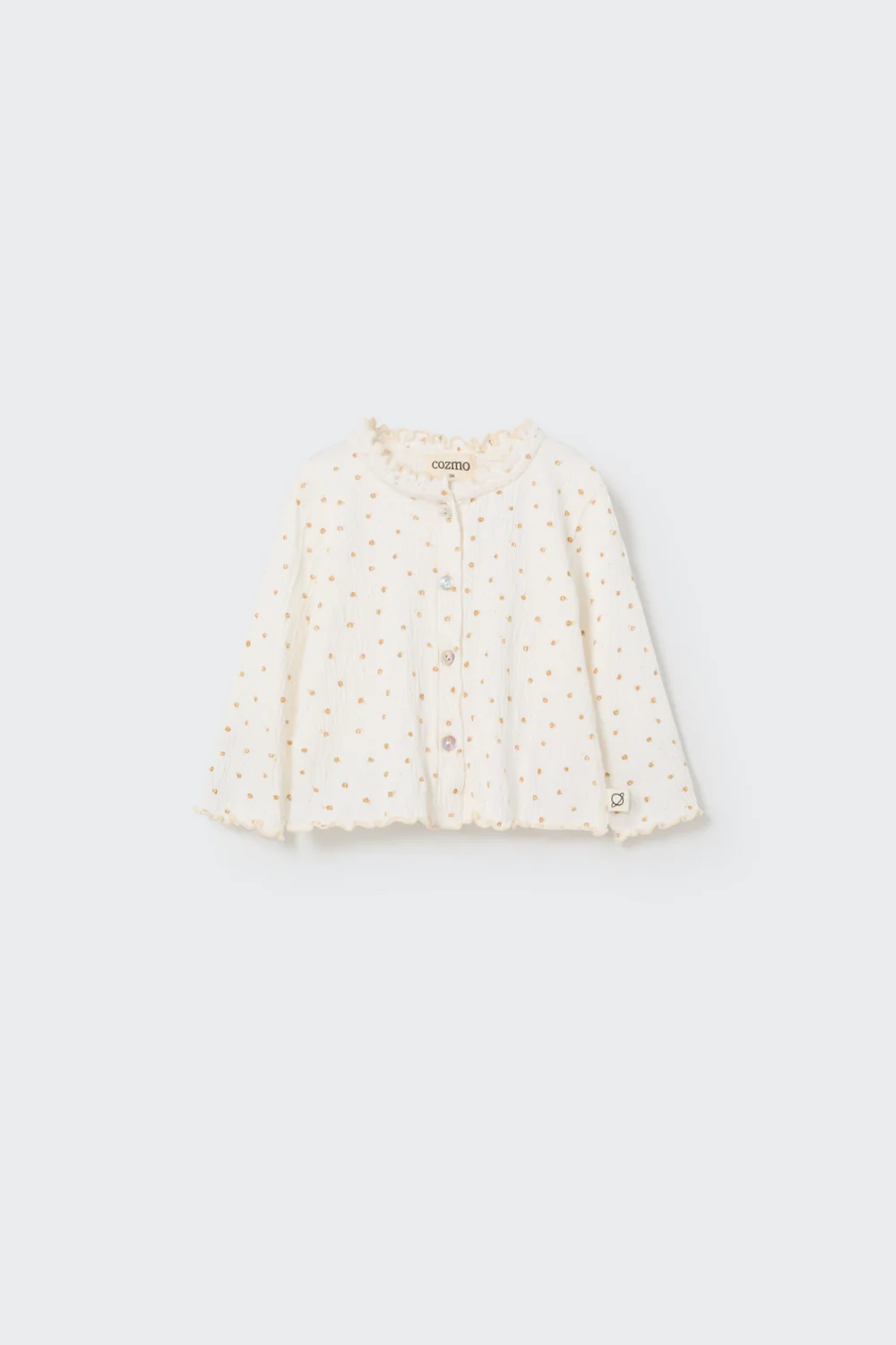 FLORAL GAUZE BABY JACKET - LUZ - Image 4