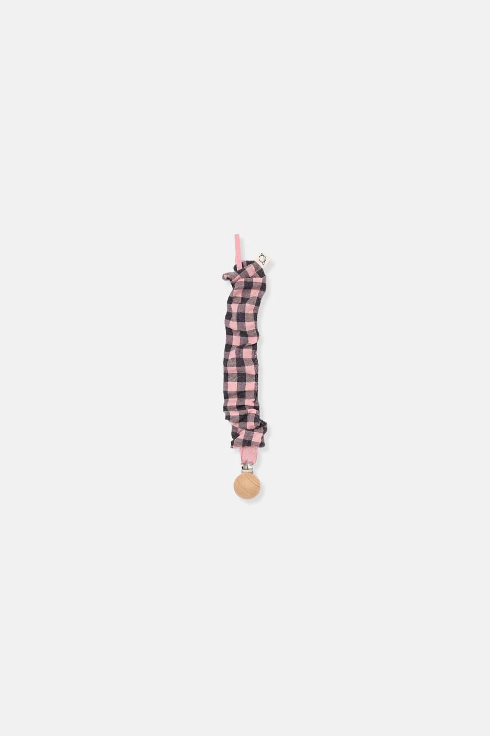 GINGHAM PACIFIER CLIP - Image 4