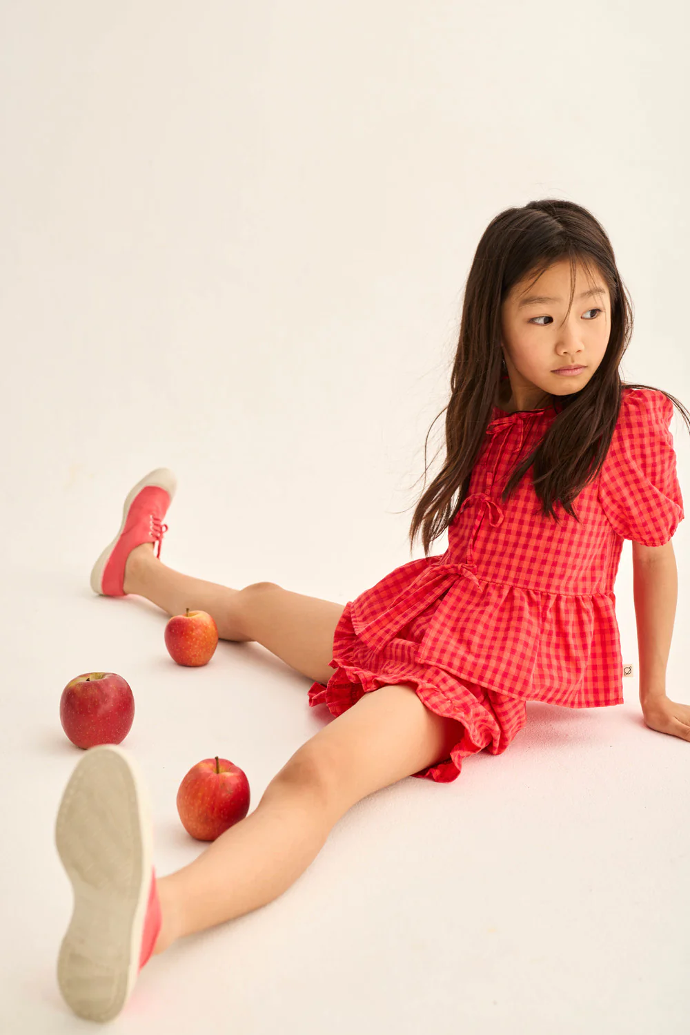 Gingham Cotton Blouse - Image 4