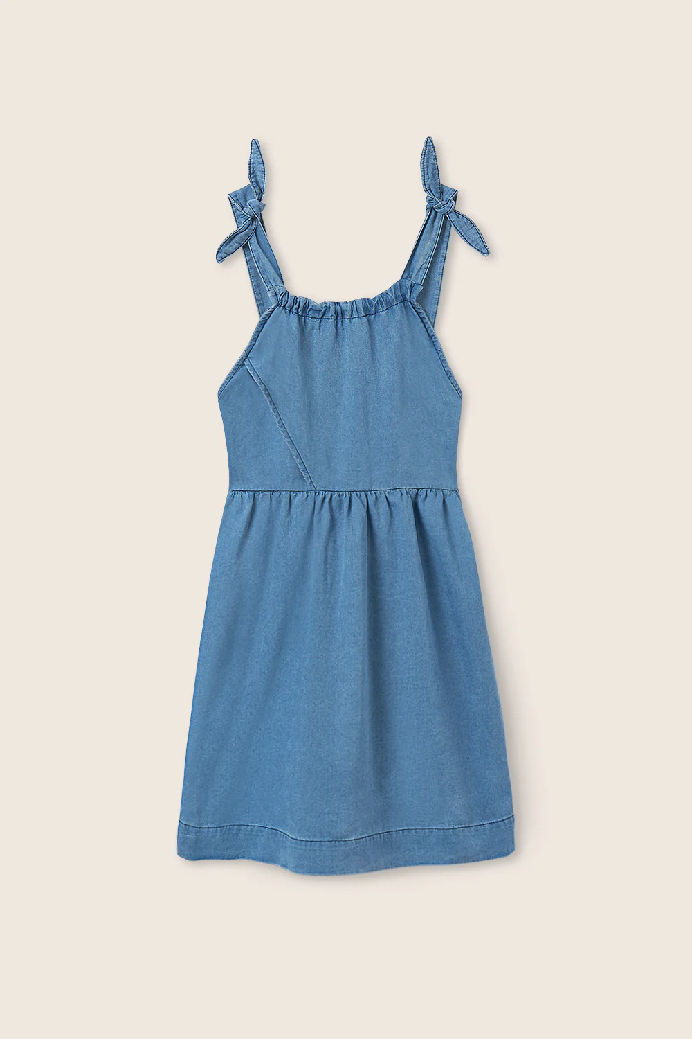 Chambray Denim Dress - Image 3