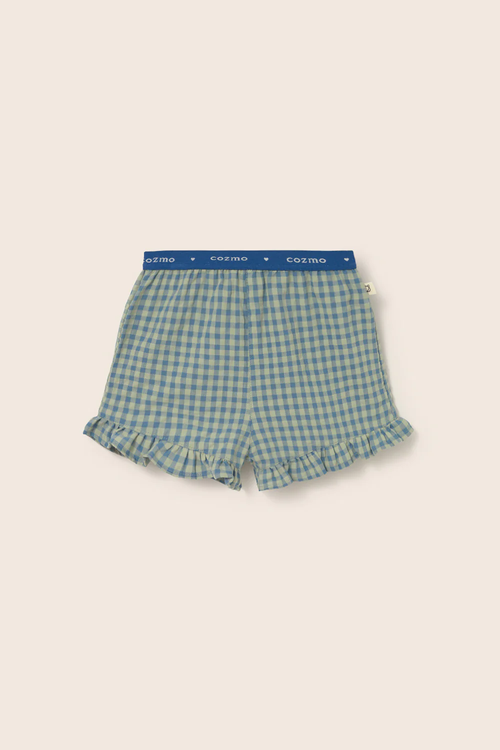 Gingham Cotton Shorts - Image 6