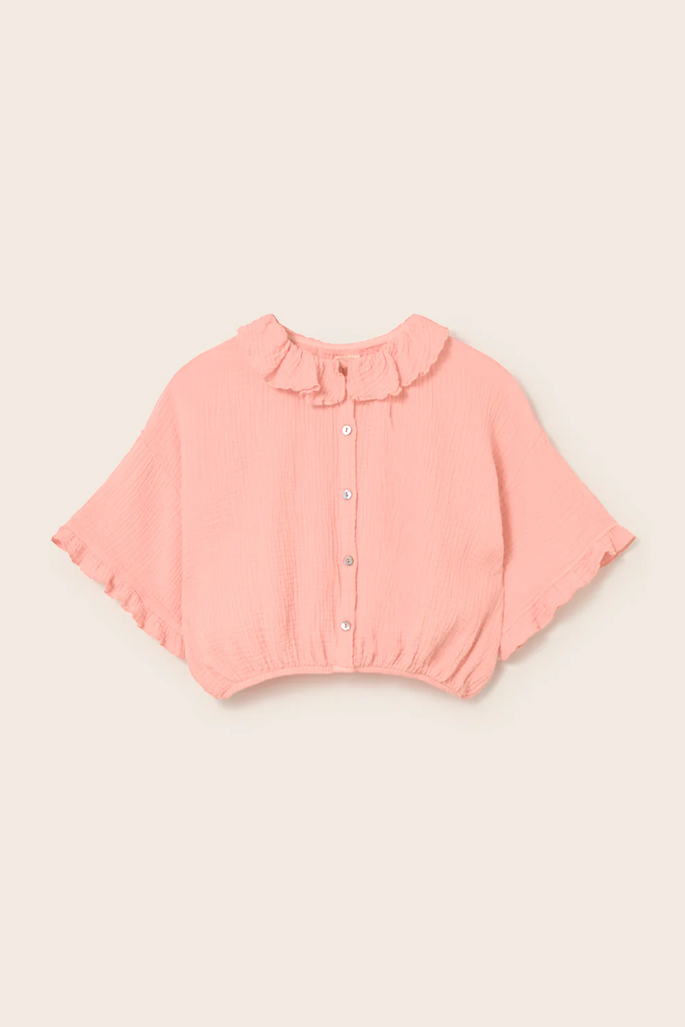 Soft Gauze Cotton Blouse - Image 5