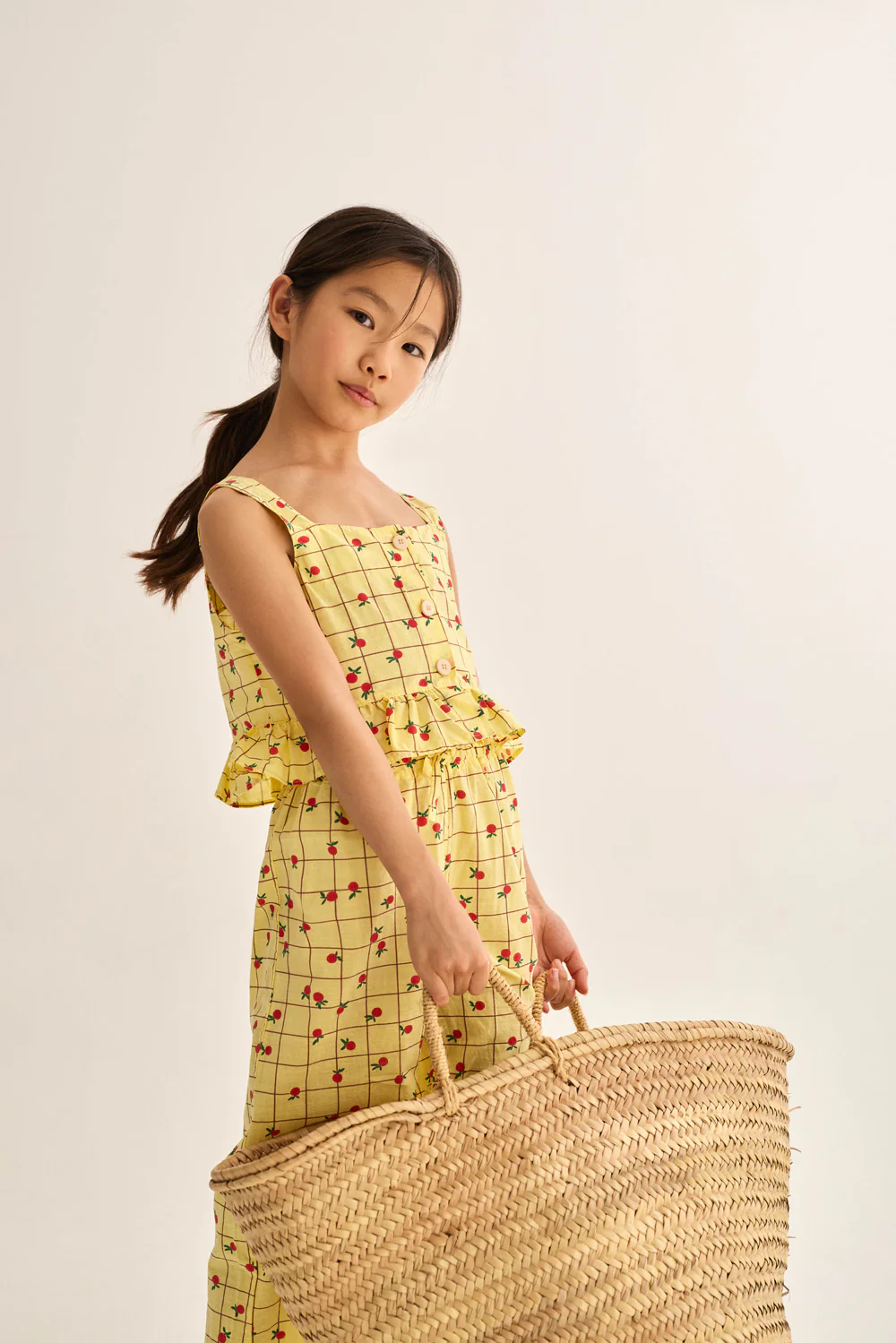 Slub Fruit Poplin Top - Image 4