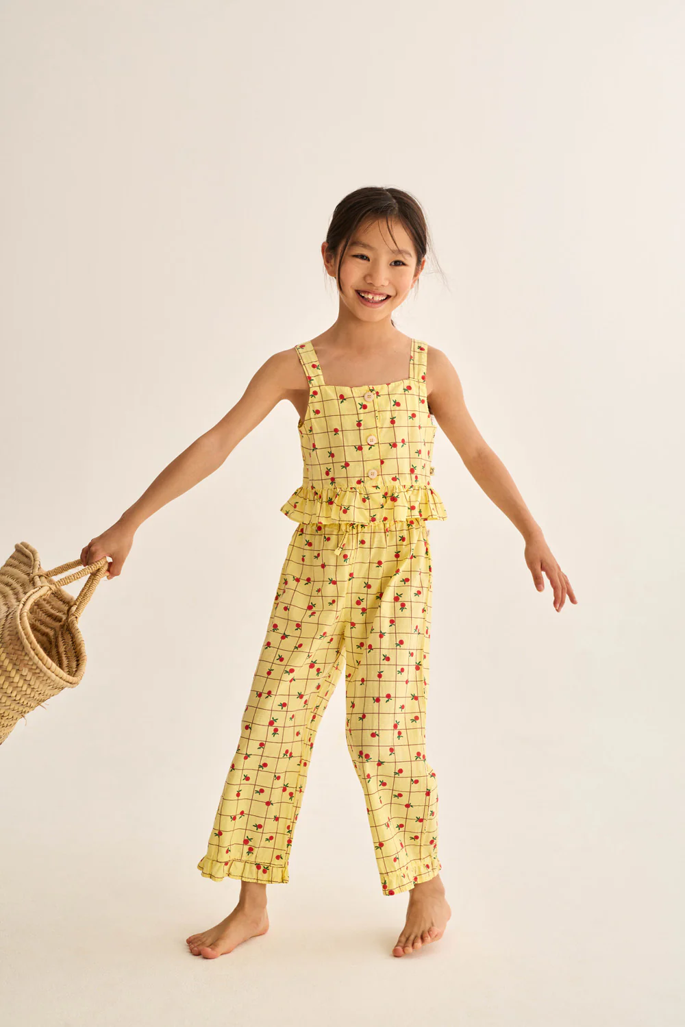 Slub Fruit Poplin Top - Image 5
