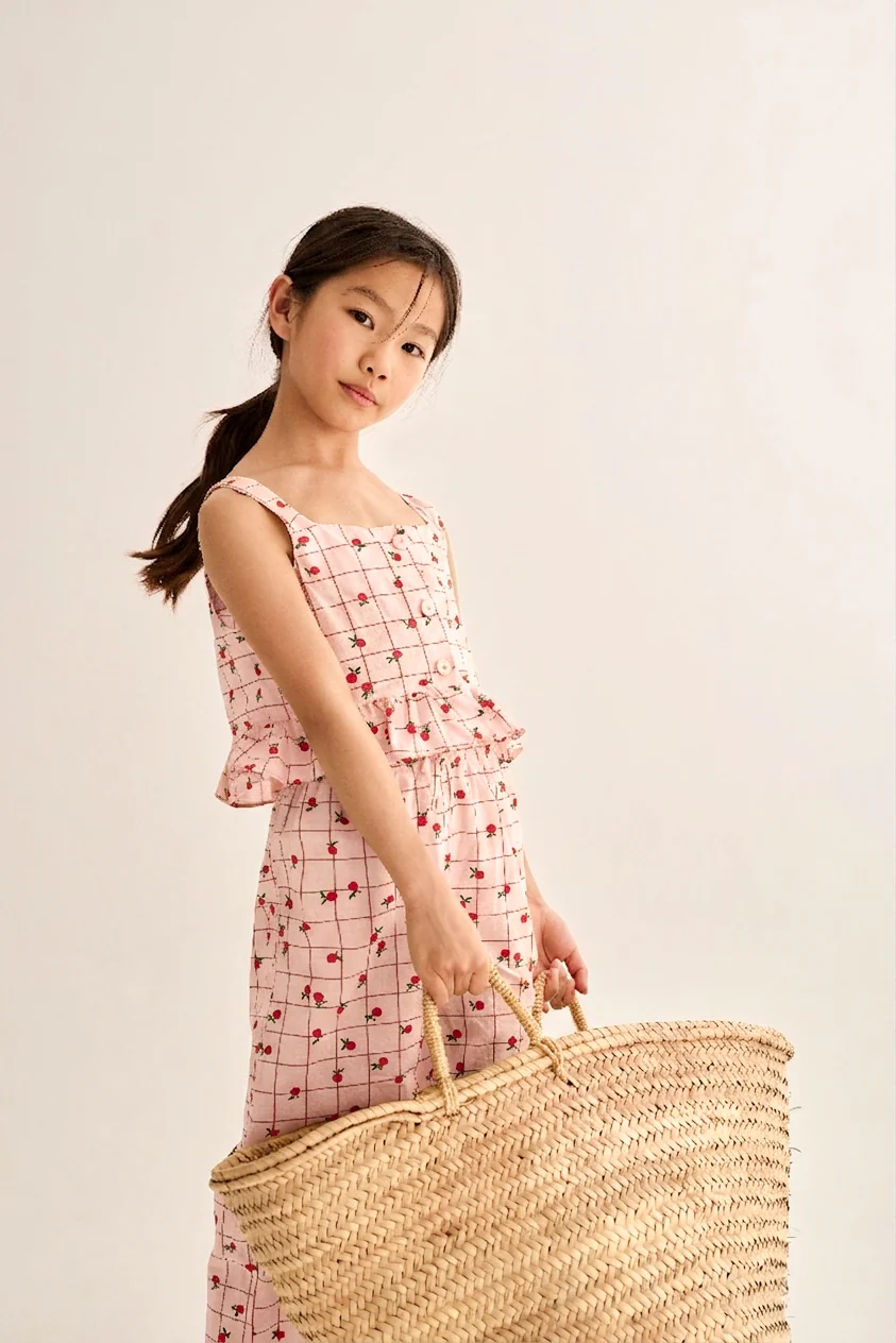 Slub Fruit Poplin Top - Image 6
