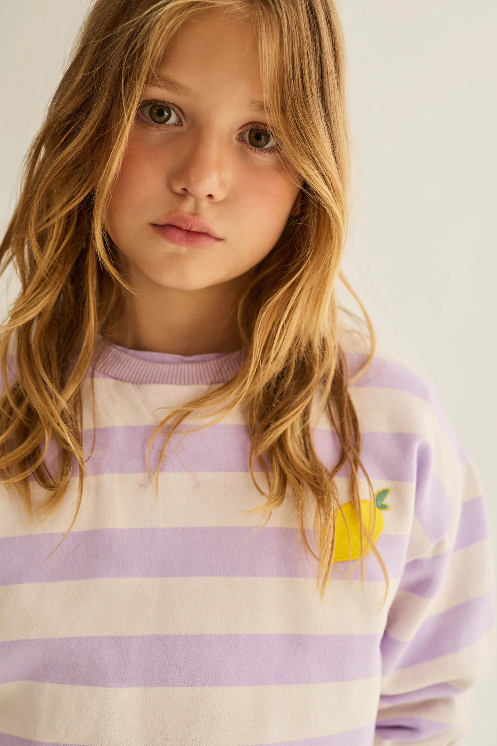 Striped Cotton Fleece Shorts - Image 4