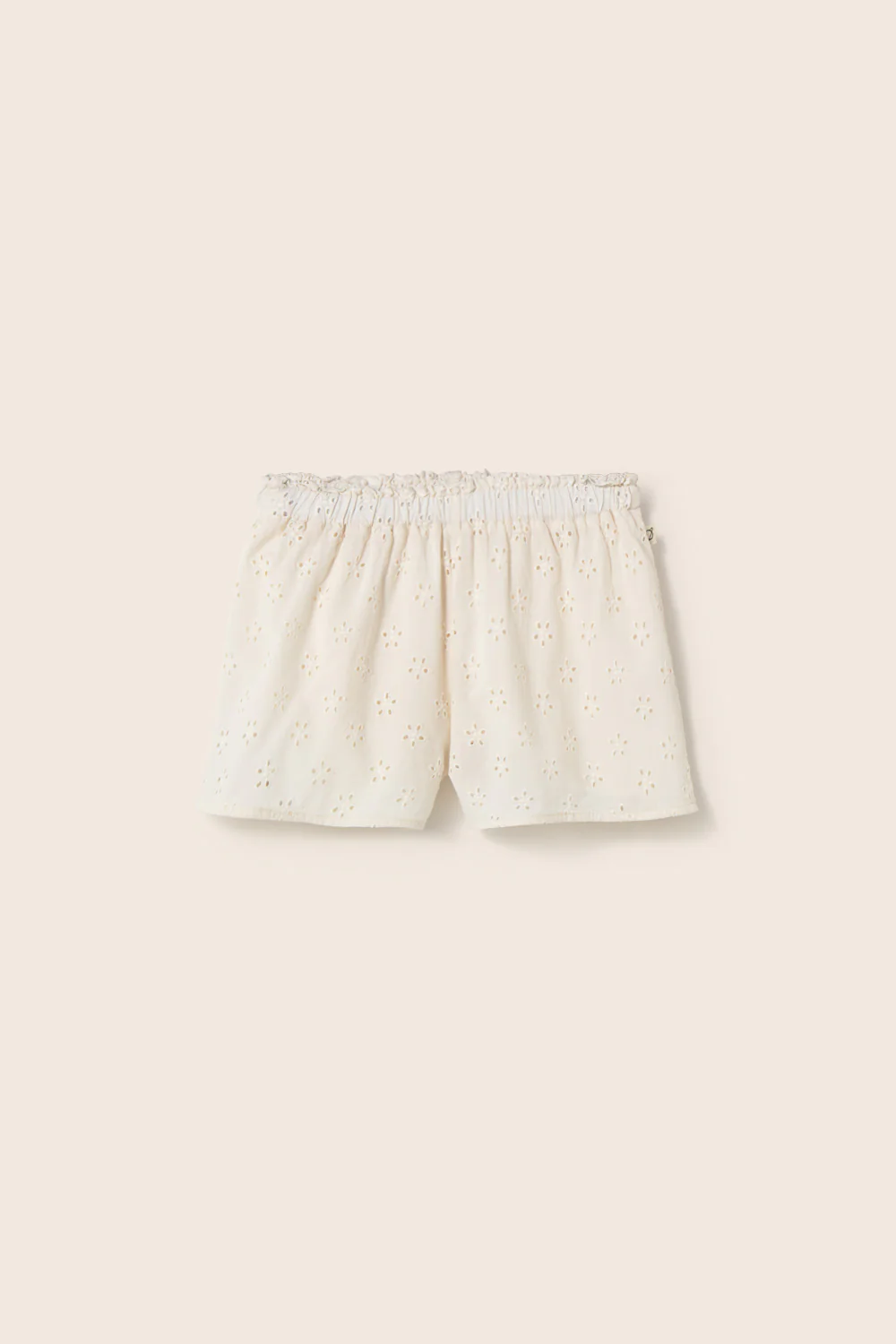 Swiss Embroidery Cotton Shorts - Image 4