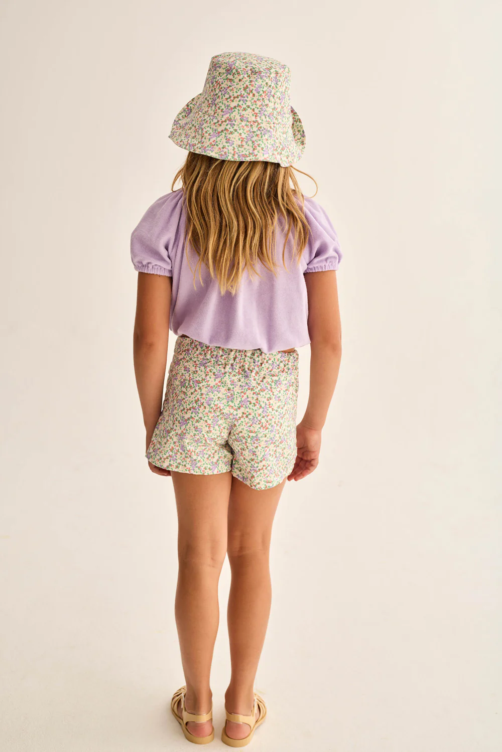 Floral Twill Cotton Shorts - Image 4