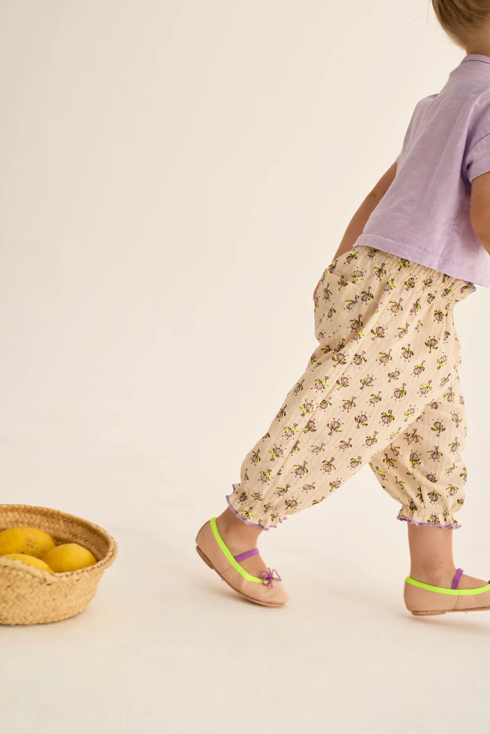 Indiana Flower Print Baby Pants - Image 4