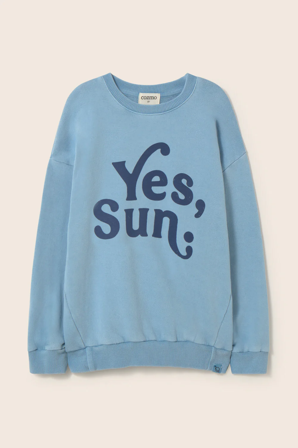 Cotton Fleece Print Sweatshirt - Image 5
