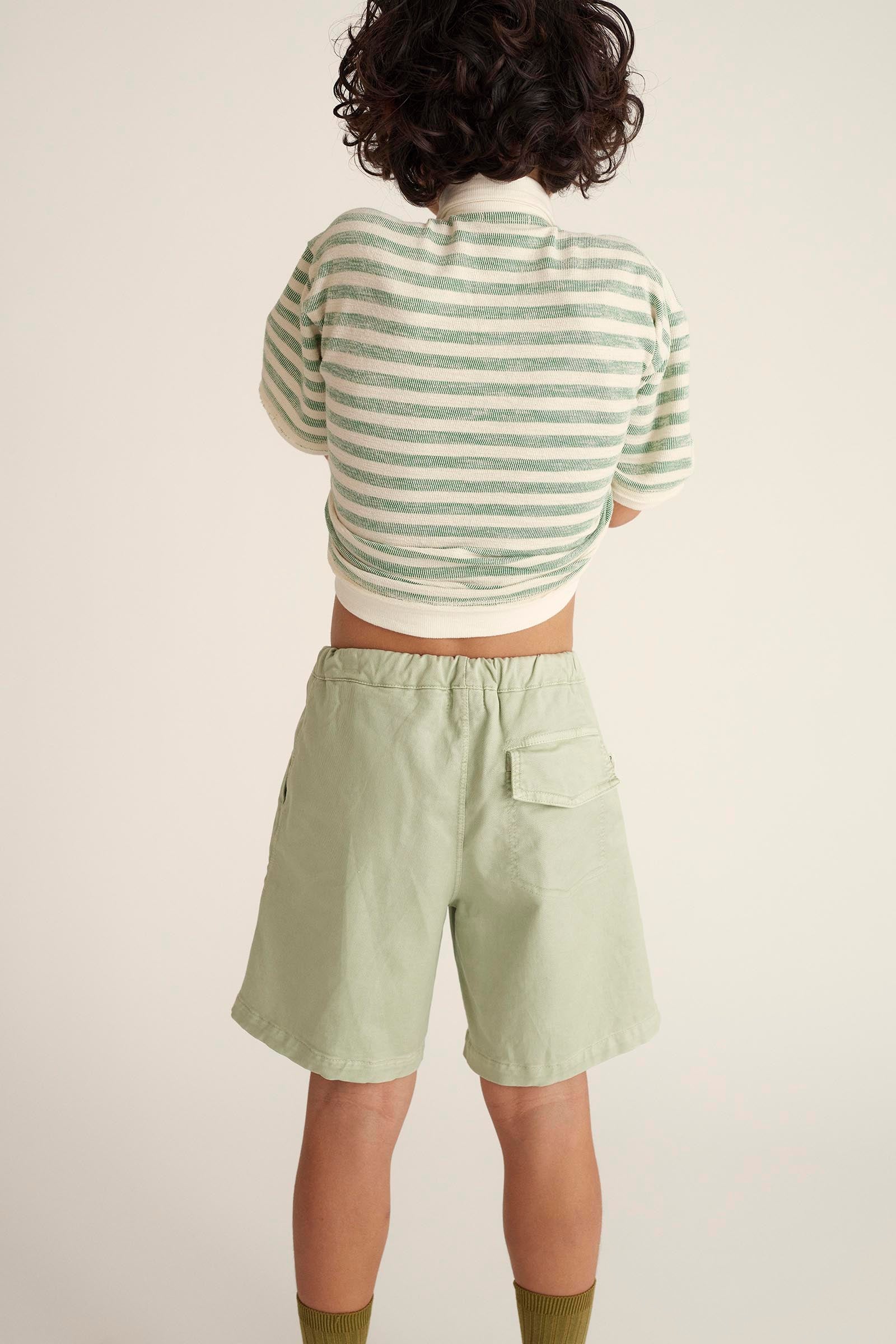 LIGHT TWILL BERMUDA SHORTS - SERGIO - Image 3