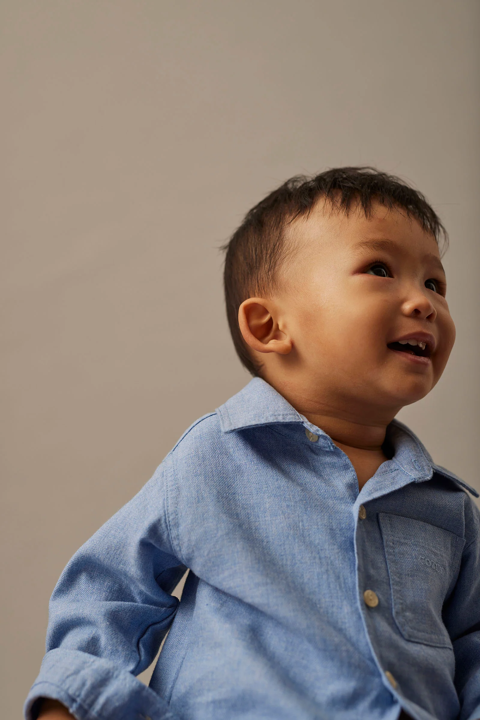 Mélange Flannel Baby Shirt - Dublin - Image 5